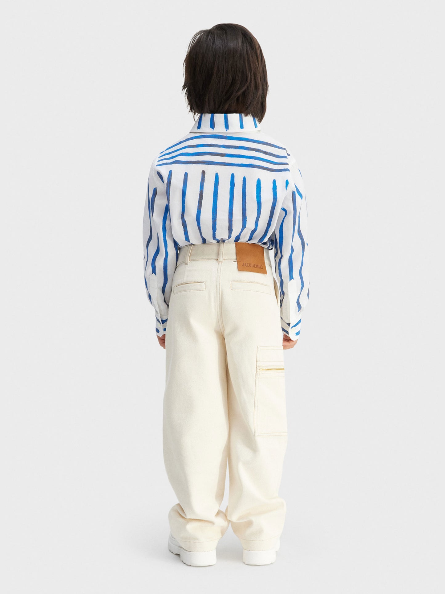 Camicia 'La Chemise Peinture' bianca per bambino