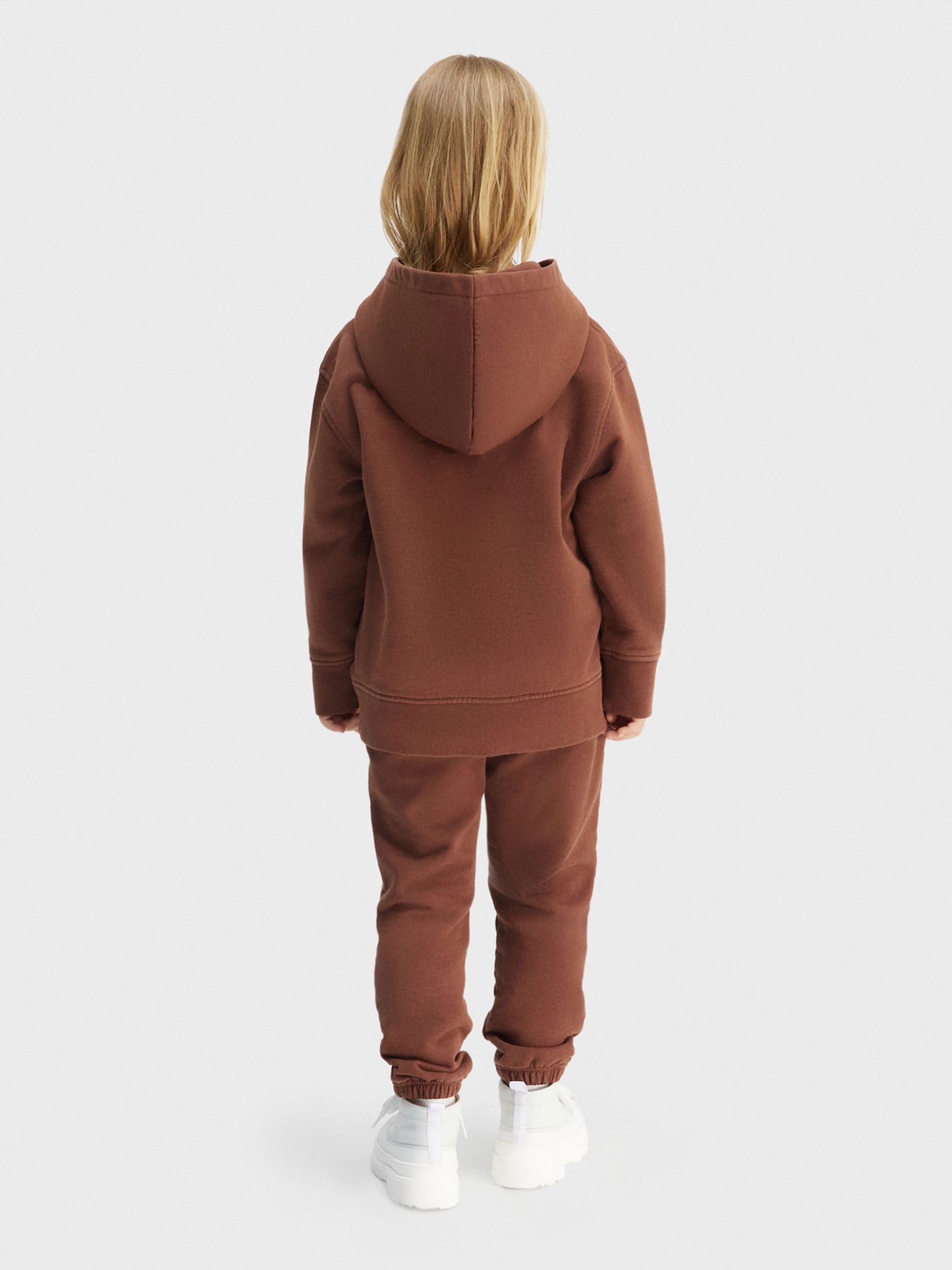 Felpa 'Le sweatshirt Jacquemus' marrone per bambini