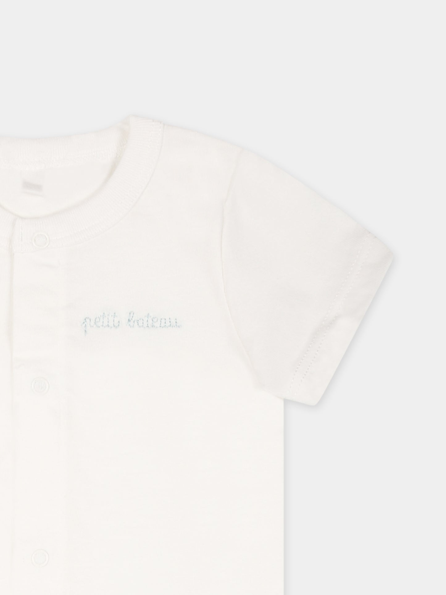 Completo multicolor per neonato con logo