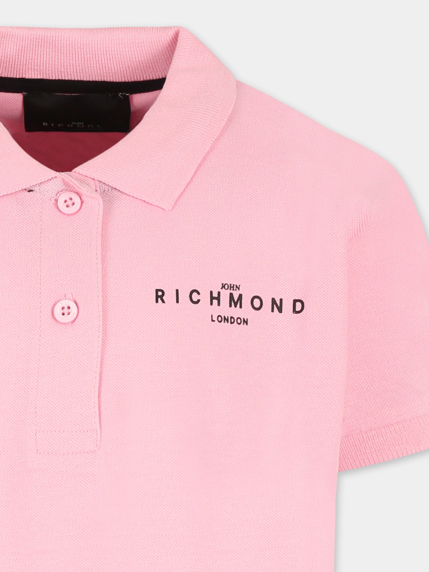 Completo rosa per bambina con logo