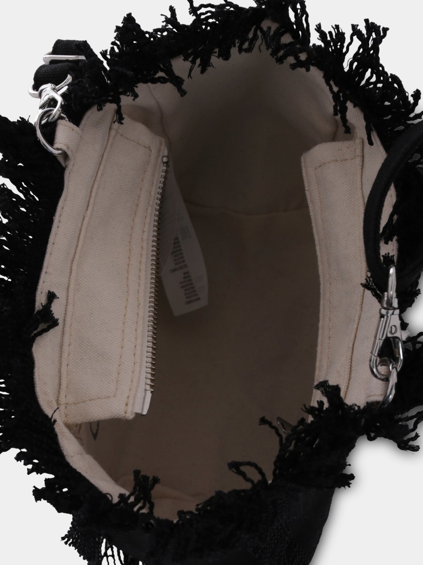 Borsa Vanity Mini nera per bambina con logo,Mc2 Saint Barth,VAMI001 04047H