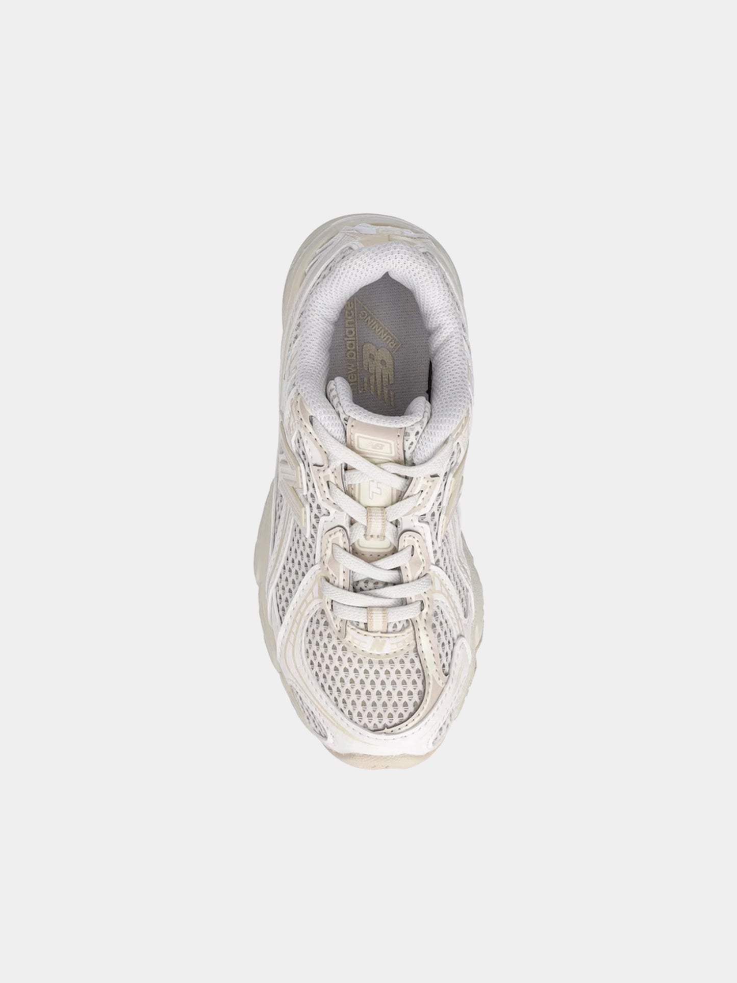 Sneakers 740 bianche e avorio per bambini con logo,New Balance,PZ740KP