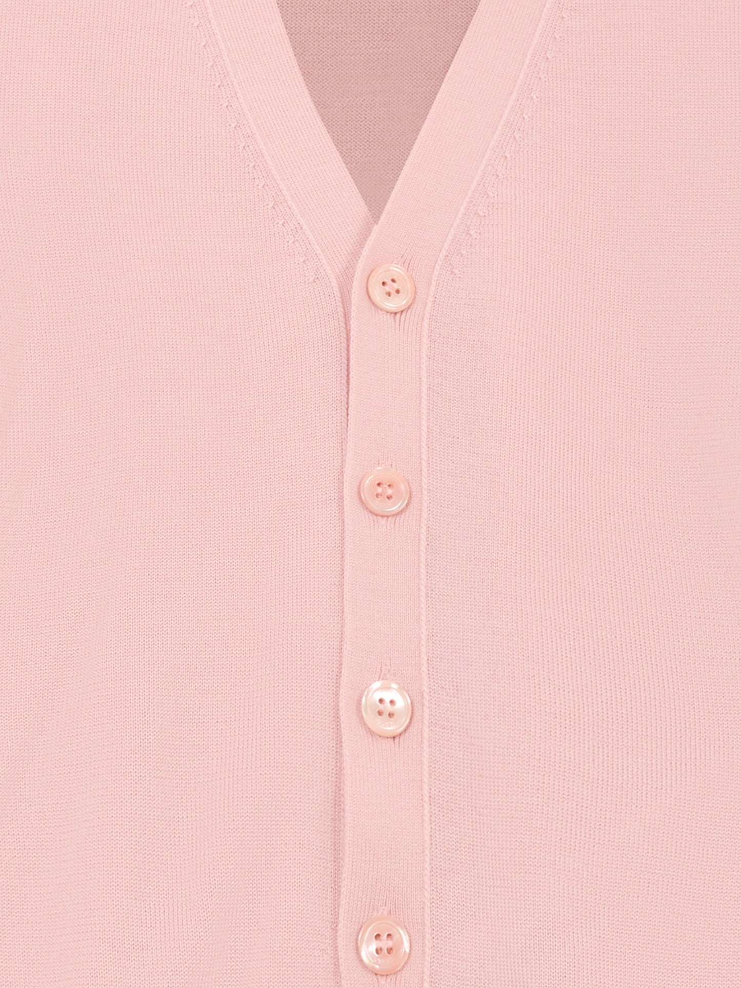 Cardigan rosa per bambina con dettaglio Web,Gucci Kids,832635 XKEXU 5013