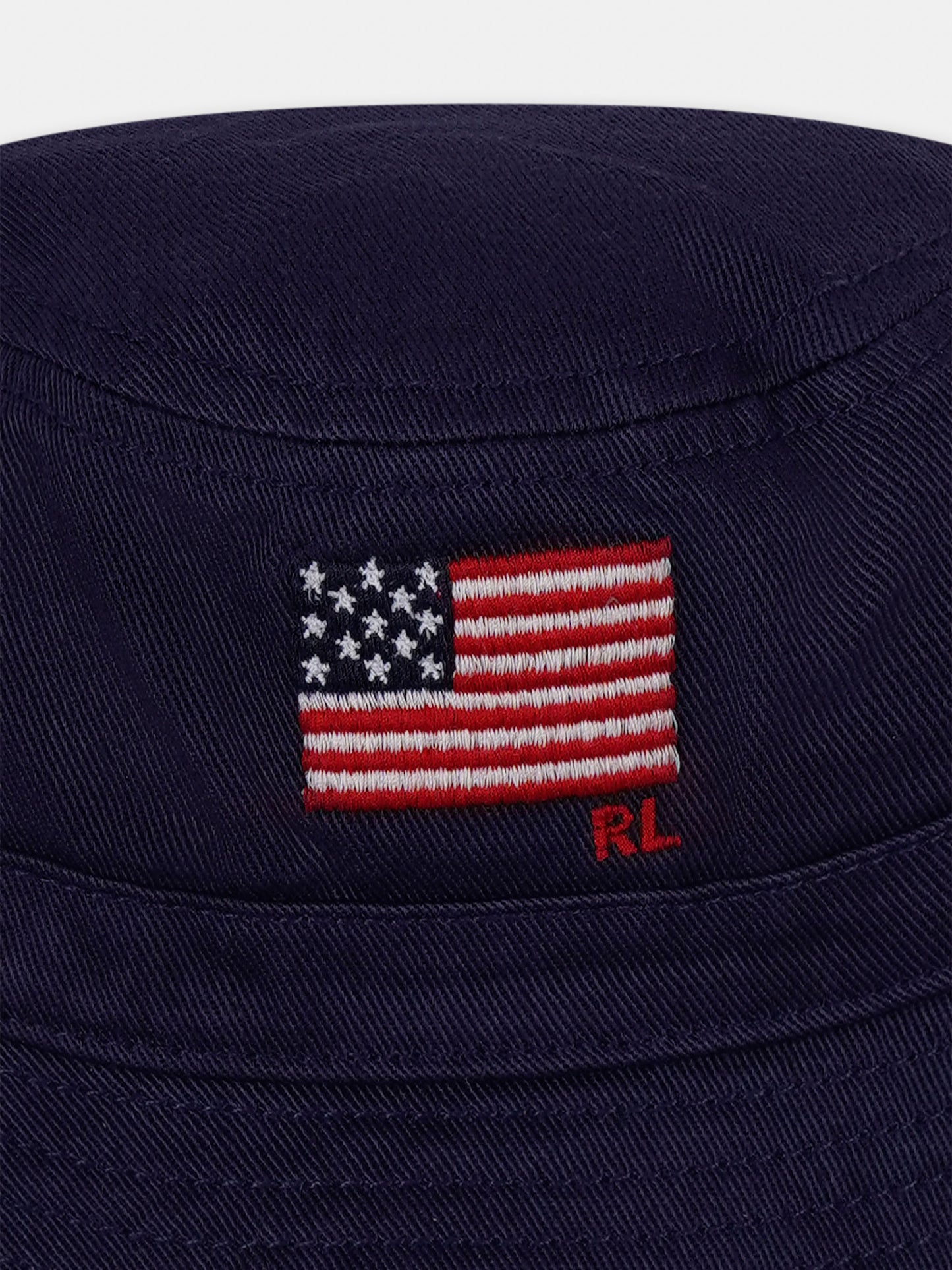 Cloche blu per bambini con bandiera americana,Ralph Lauren Kids,971819001