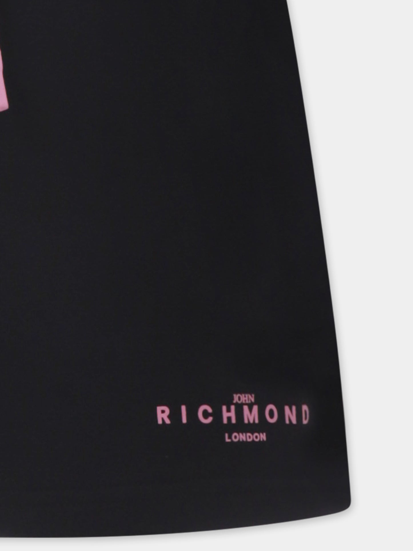 Gonna nera per bambina con logo,Richmond,RGP25010GO BLACK