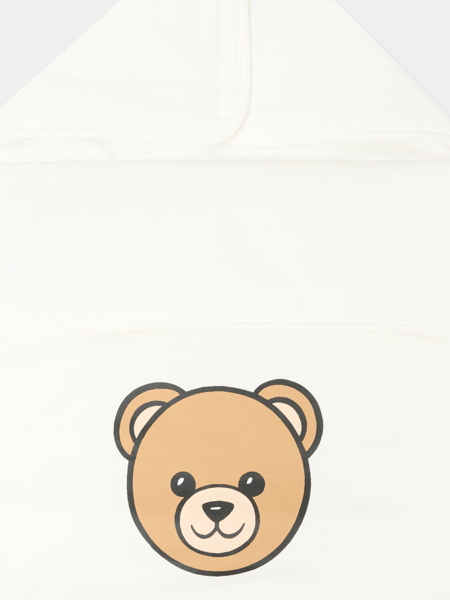 Sacco nanna avorio per neonati con Teddy Bear,Moschino Kids,MNE00P LCA40 10063