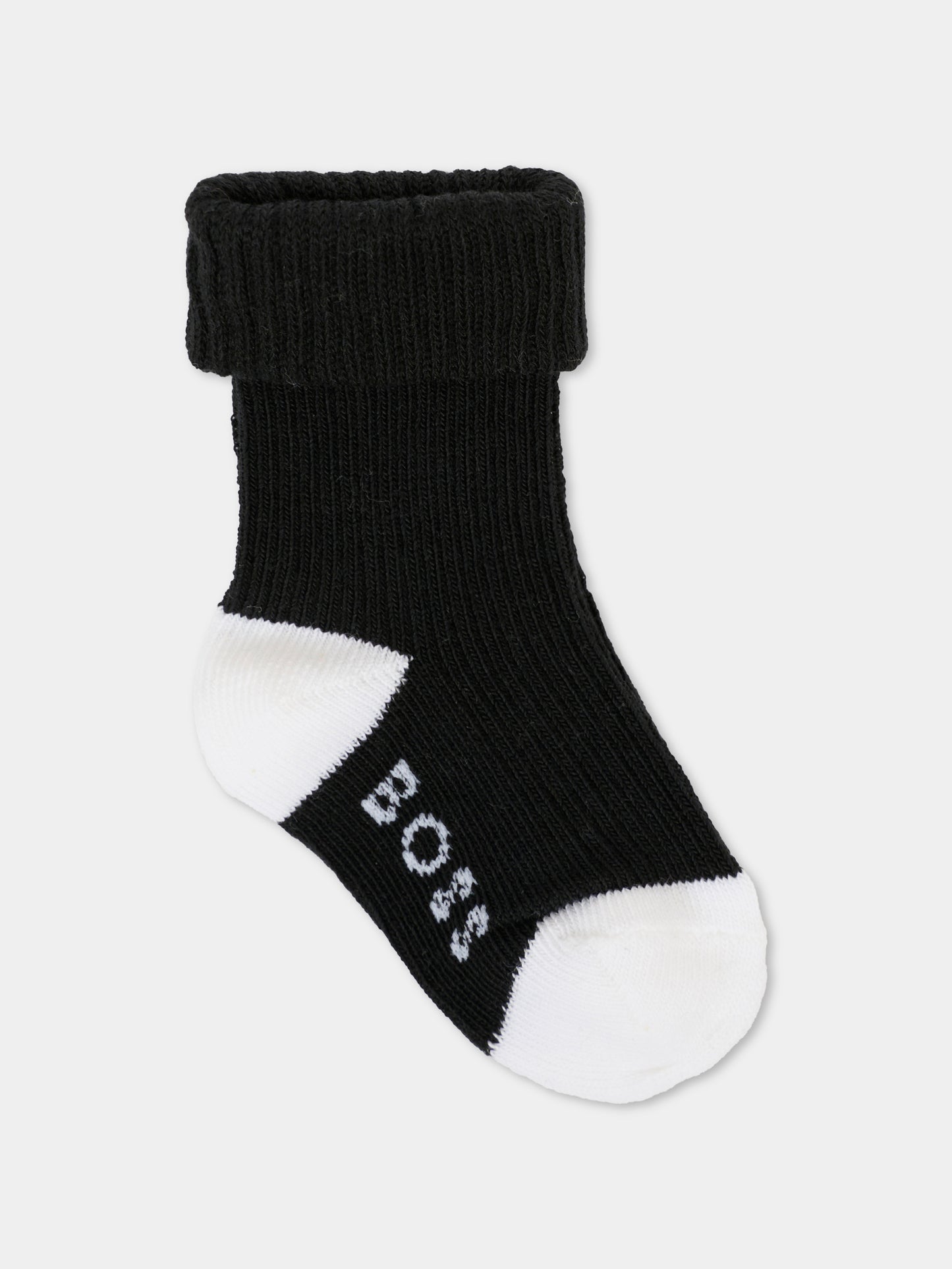 Set calze multicolor per neonato,Boss,J52596 09B