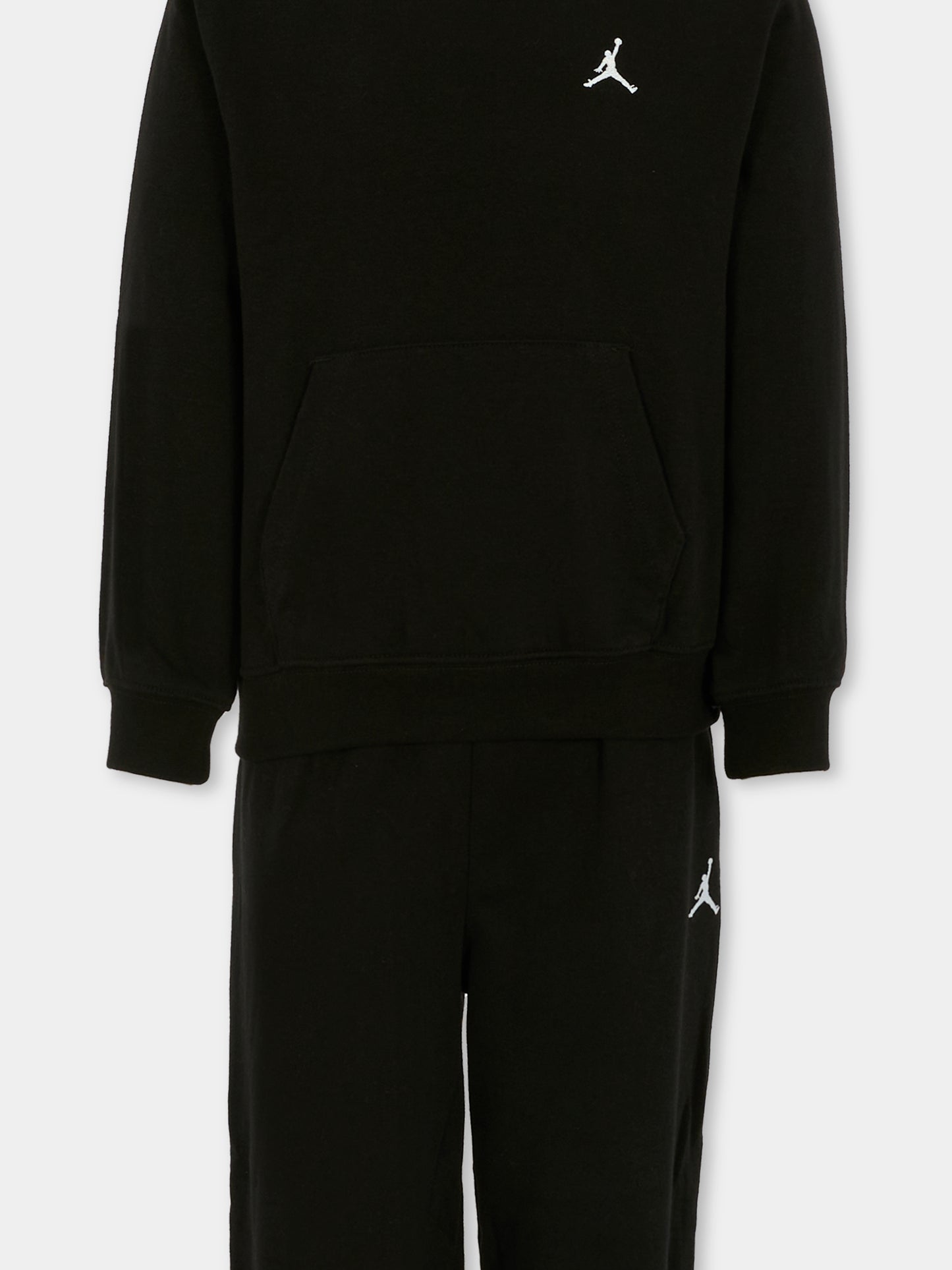 Completo nero per bambino con jumpman,Jordan,85F123 023