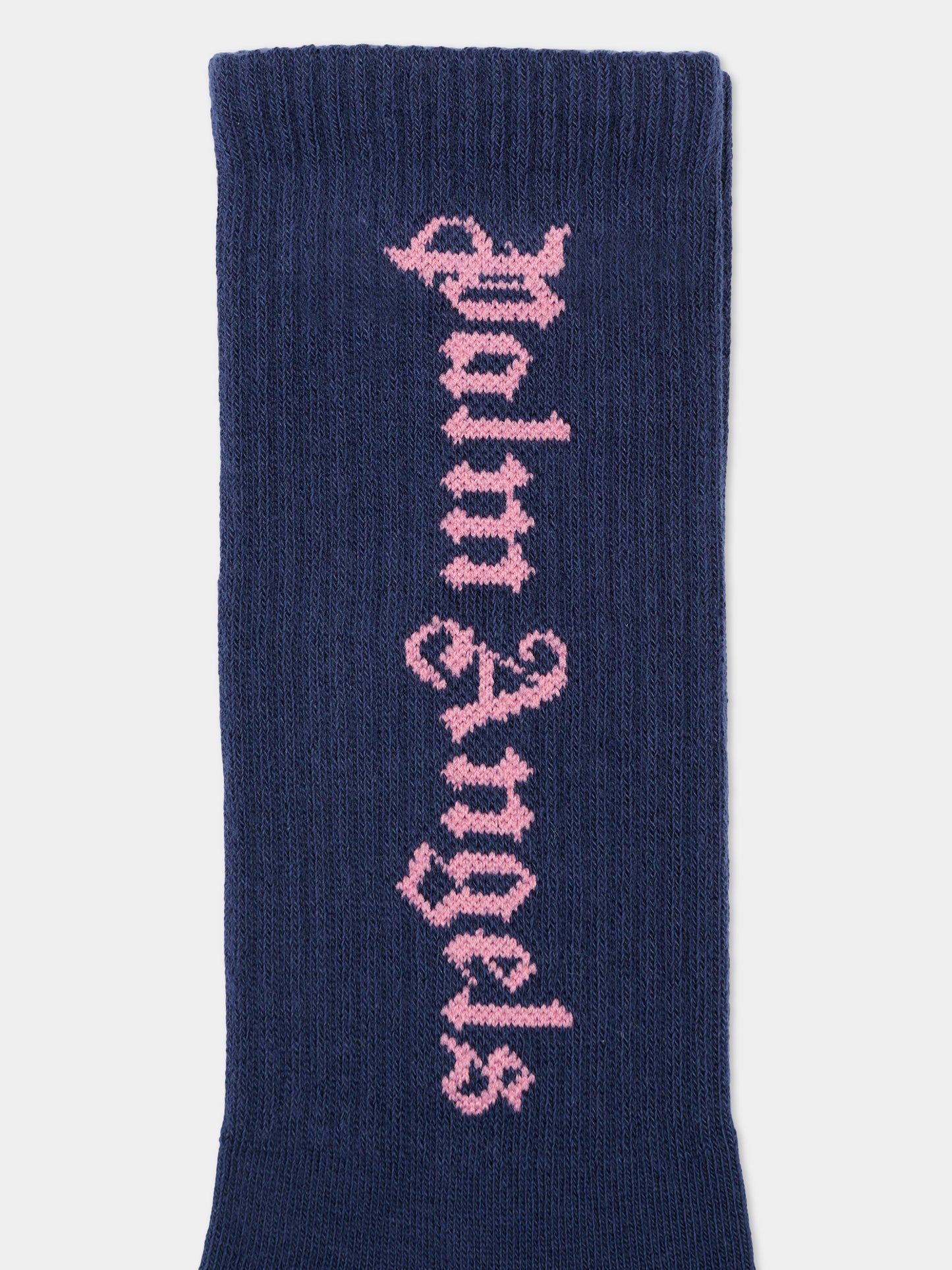 Calze blu per bambina con logo,Palm Angels,PGRA005F25KNI0024630