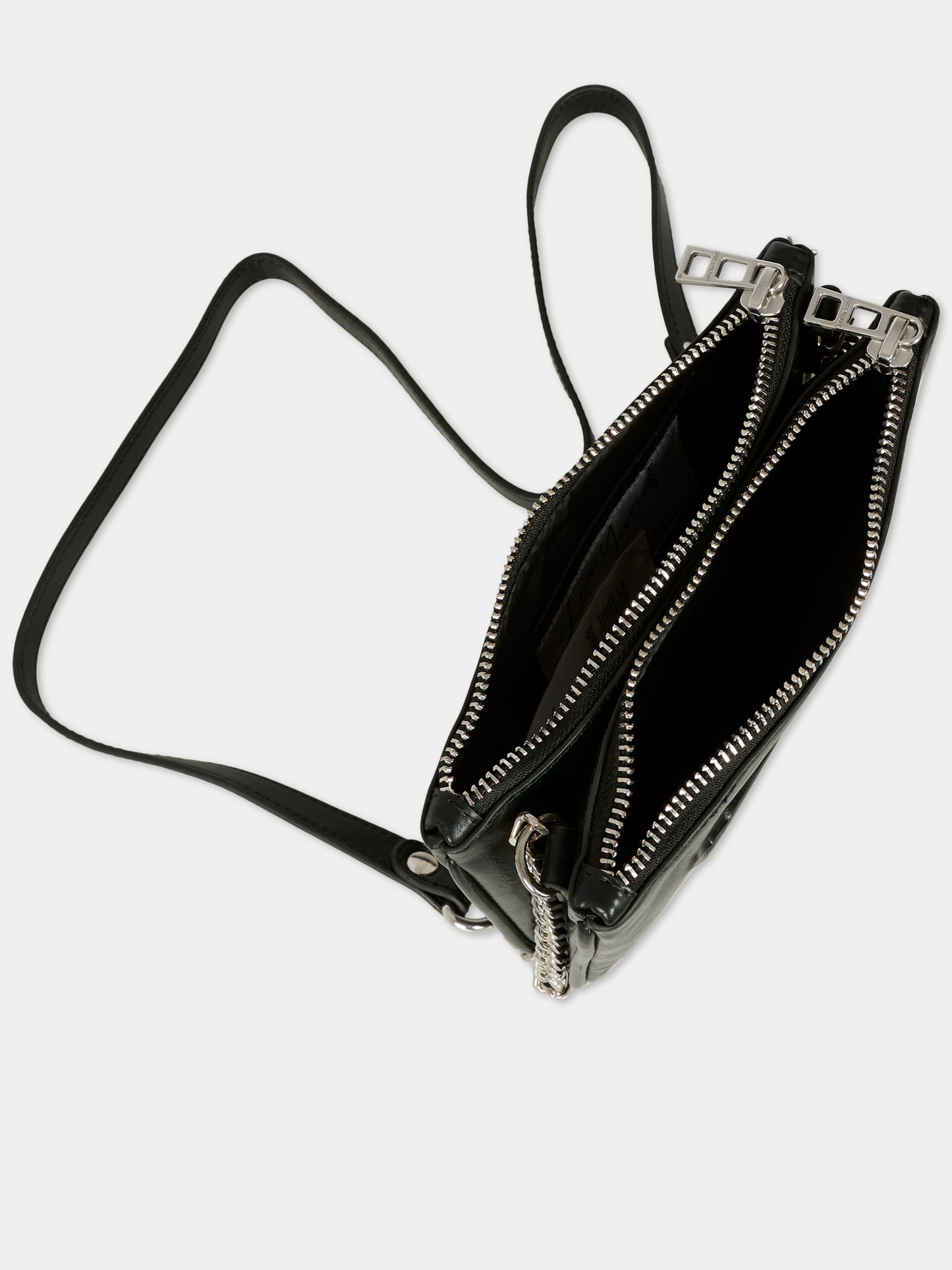 Borsa nera per bambina con ali,Zadig & Voltaire Kids,X60509 09B