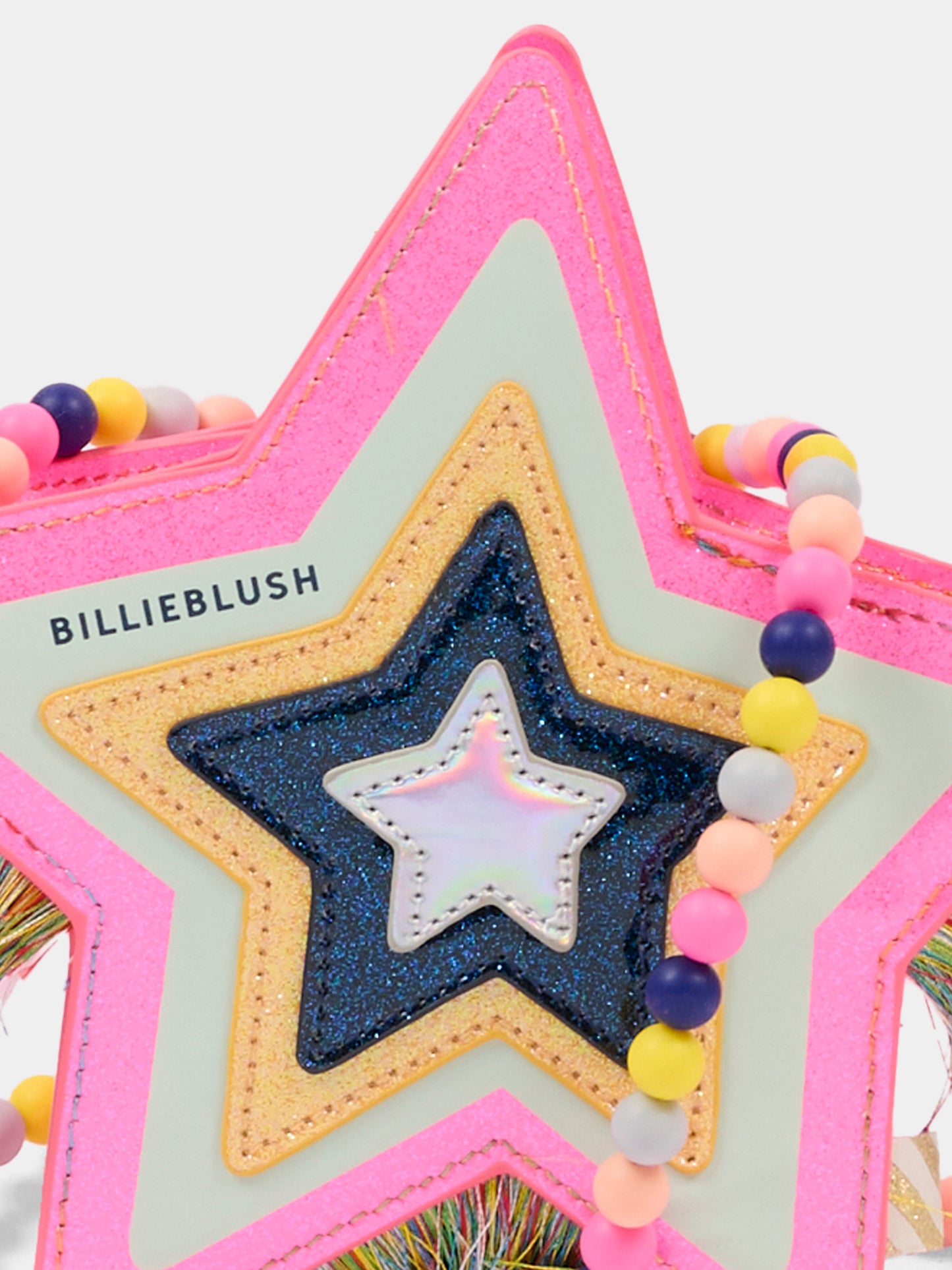Borsa rosa per bambina con stella,Billieblush,U21534 473