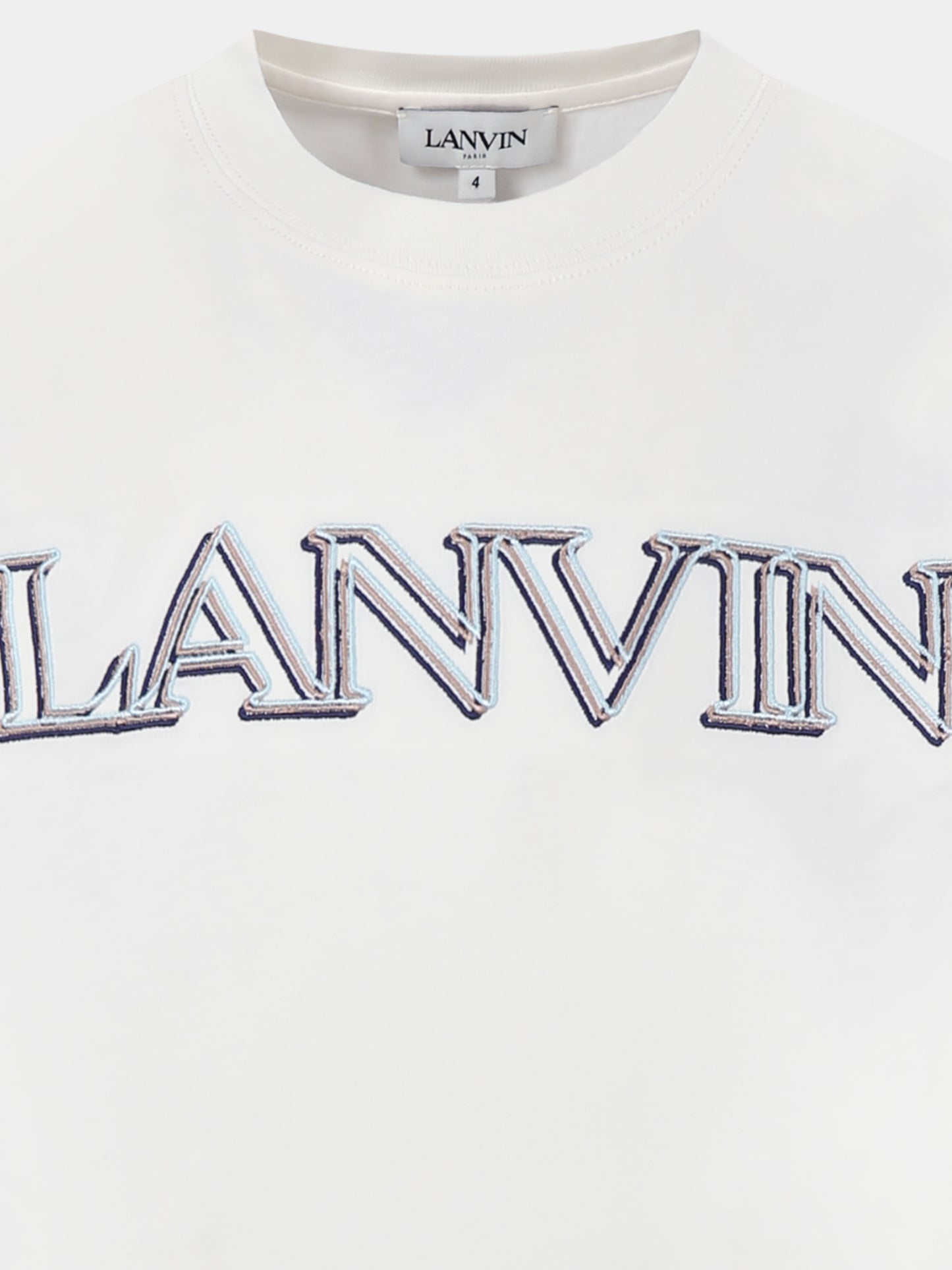 T-shirt gialla per bambino con logo