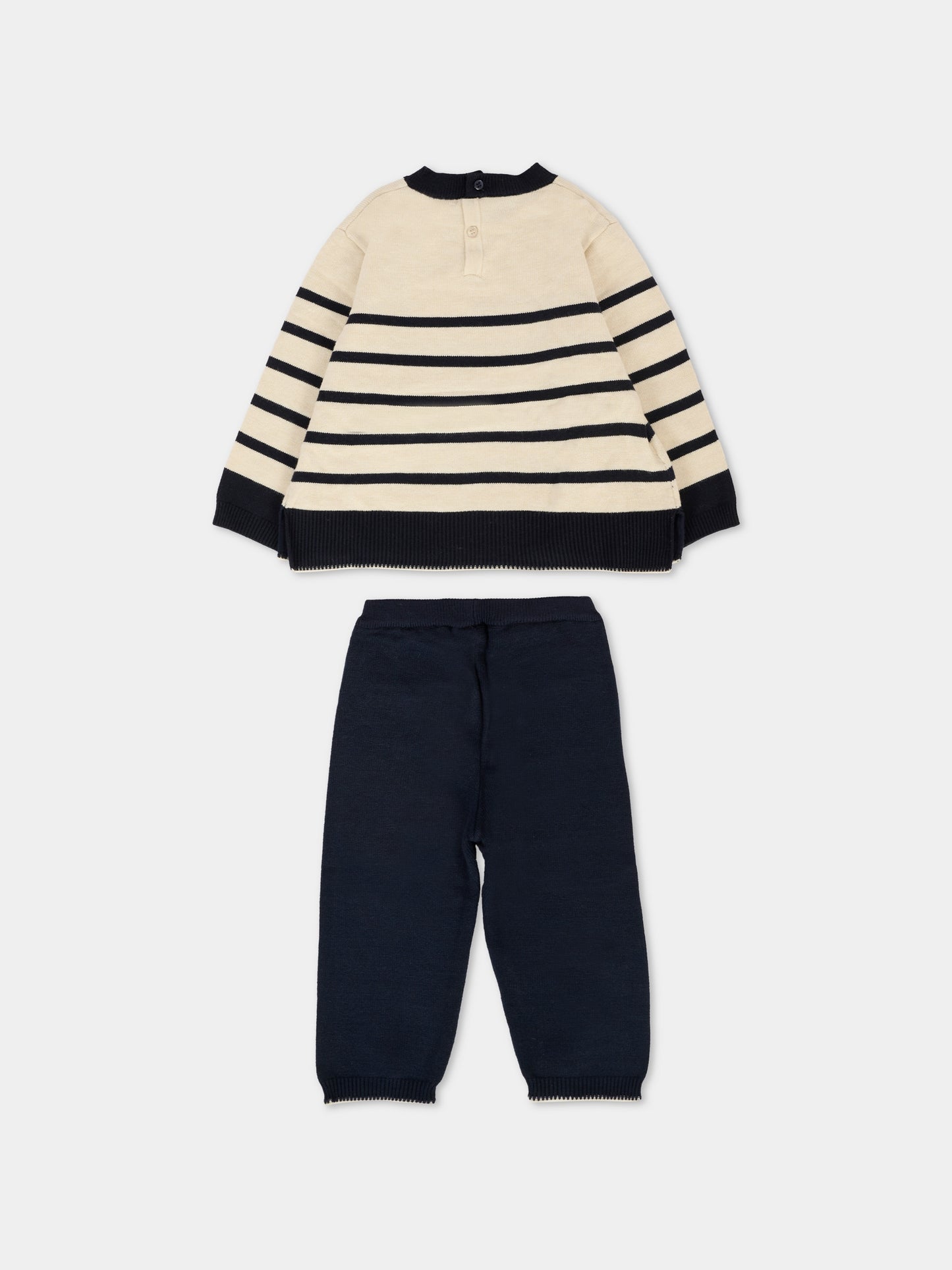 Completo blu per neonata con cuore,Mayoral,2595 078