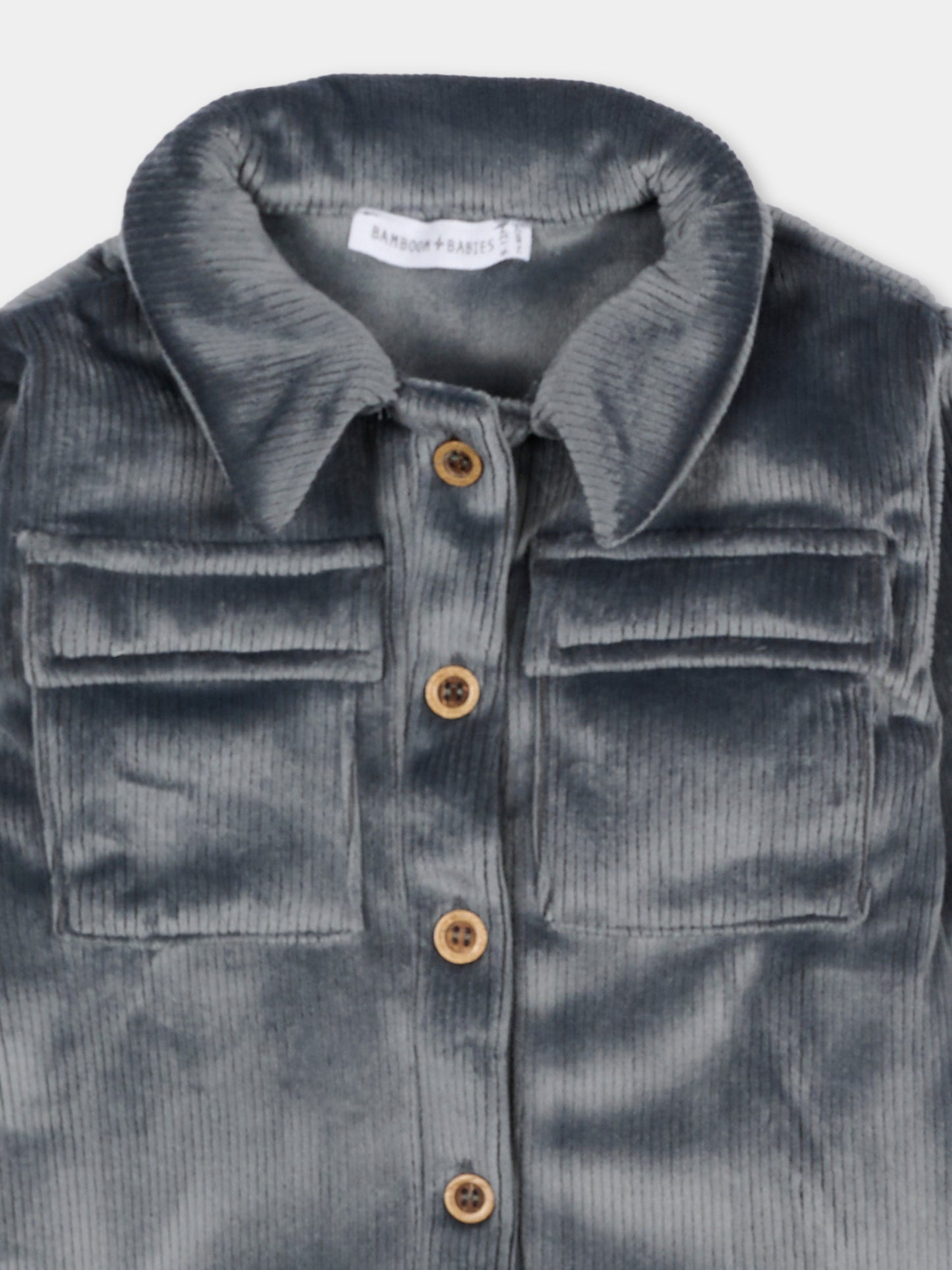 Camicia blu per neonato,Bamboom,1058 MIDNIGHT BLUE