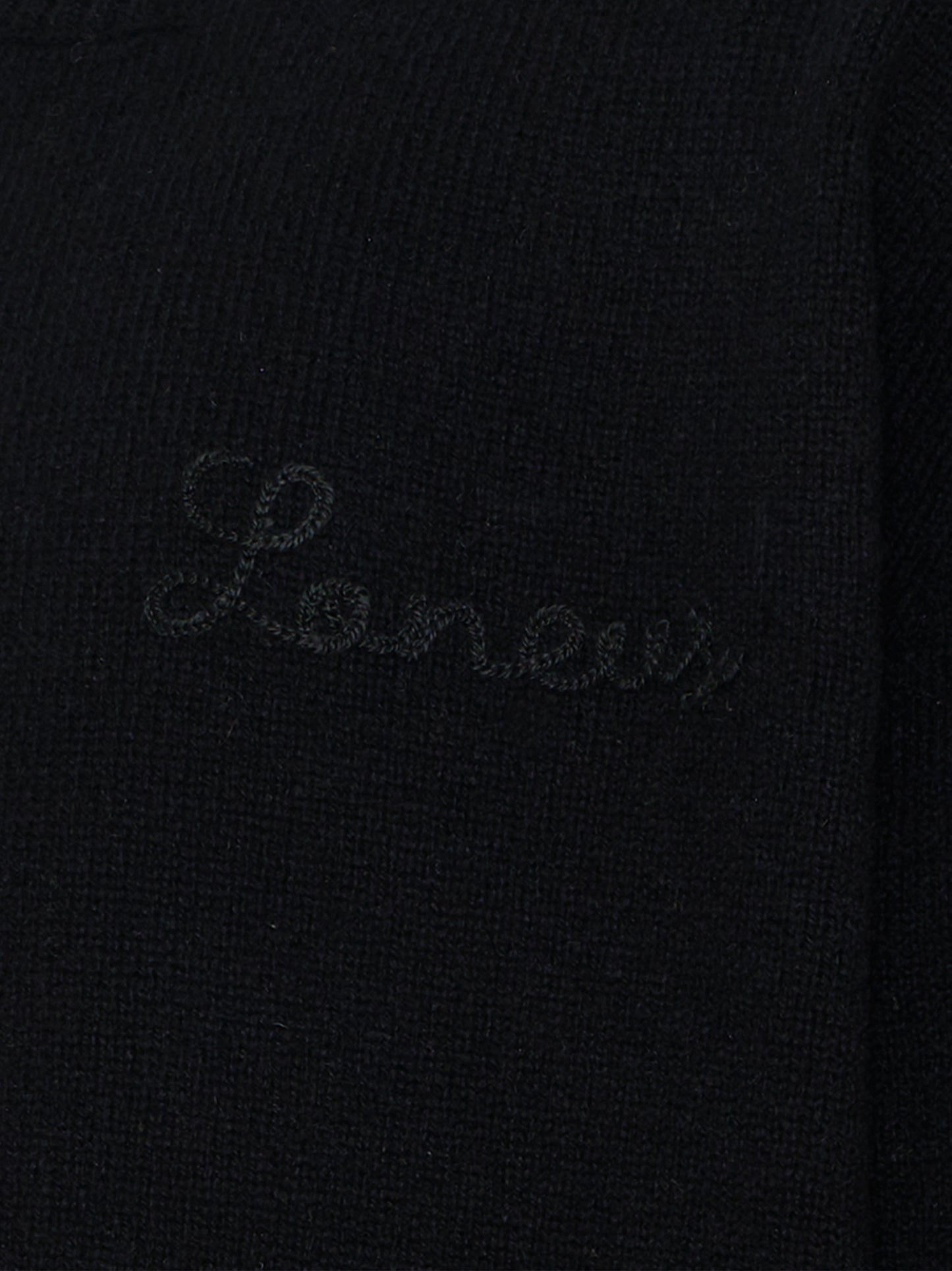 Maglione nero per bambini con logo,Laneus,F5LKJUJP033 110