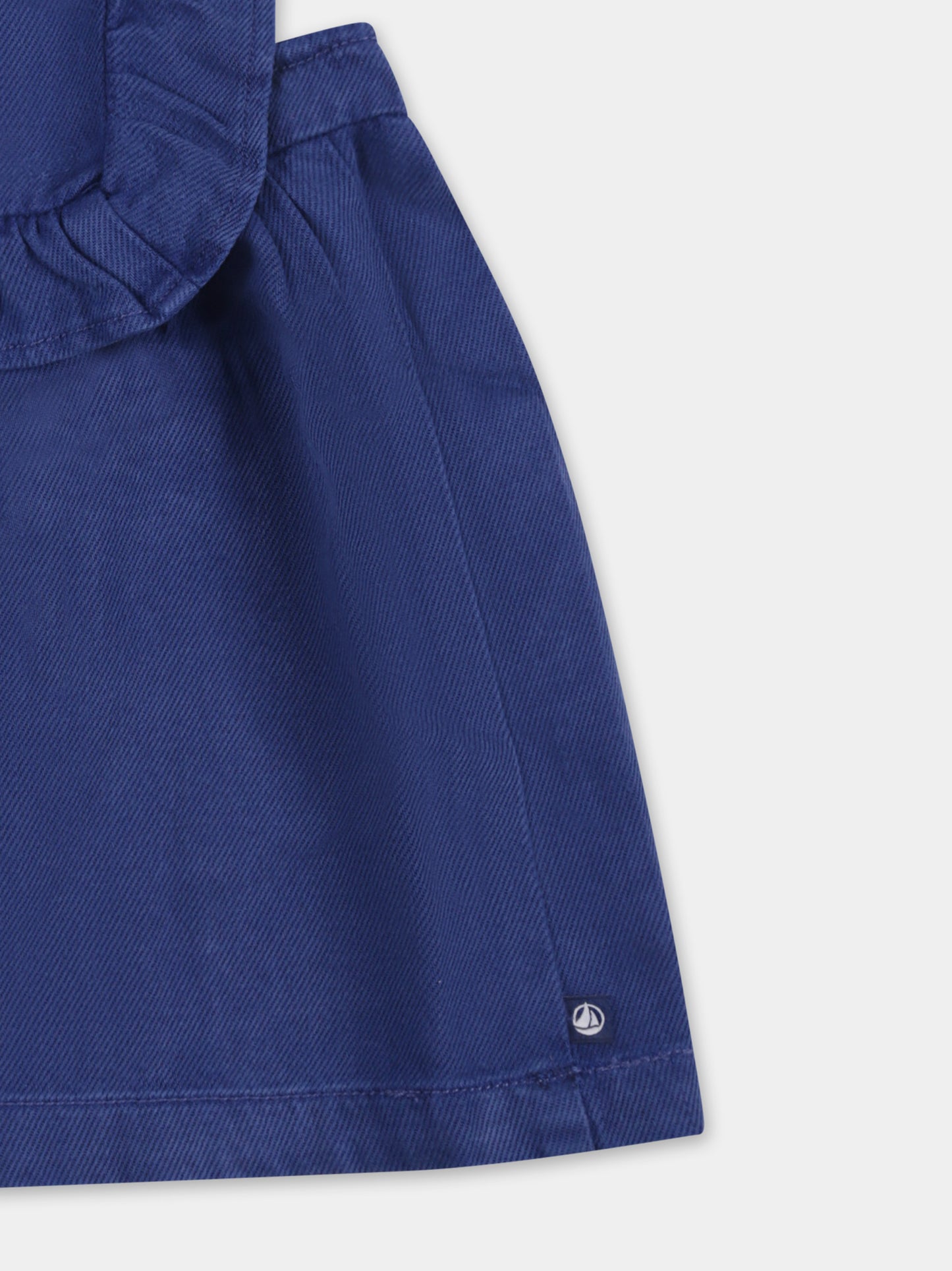 Vestito blu per neonata,Petit Bateau,A0AYA 01