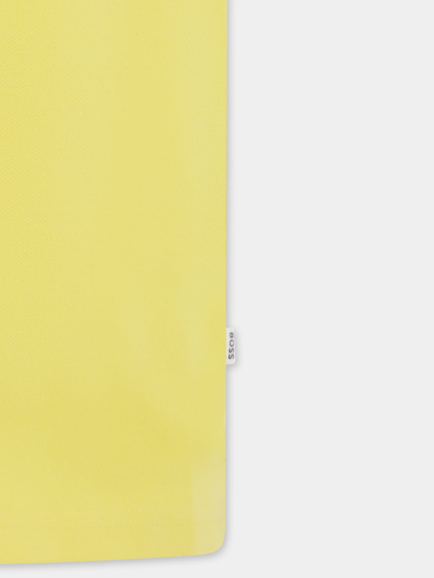 Polo gialla per bambino con logo,Boss,J50704 508