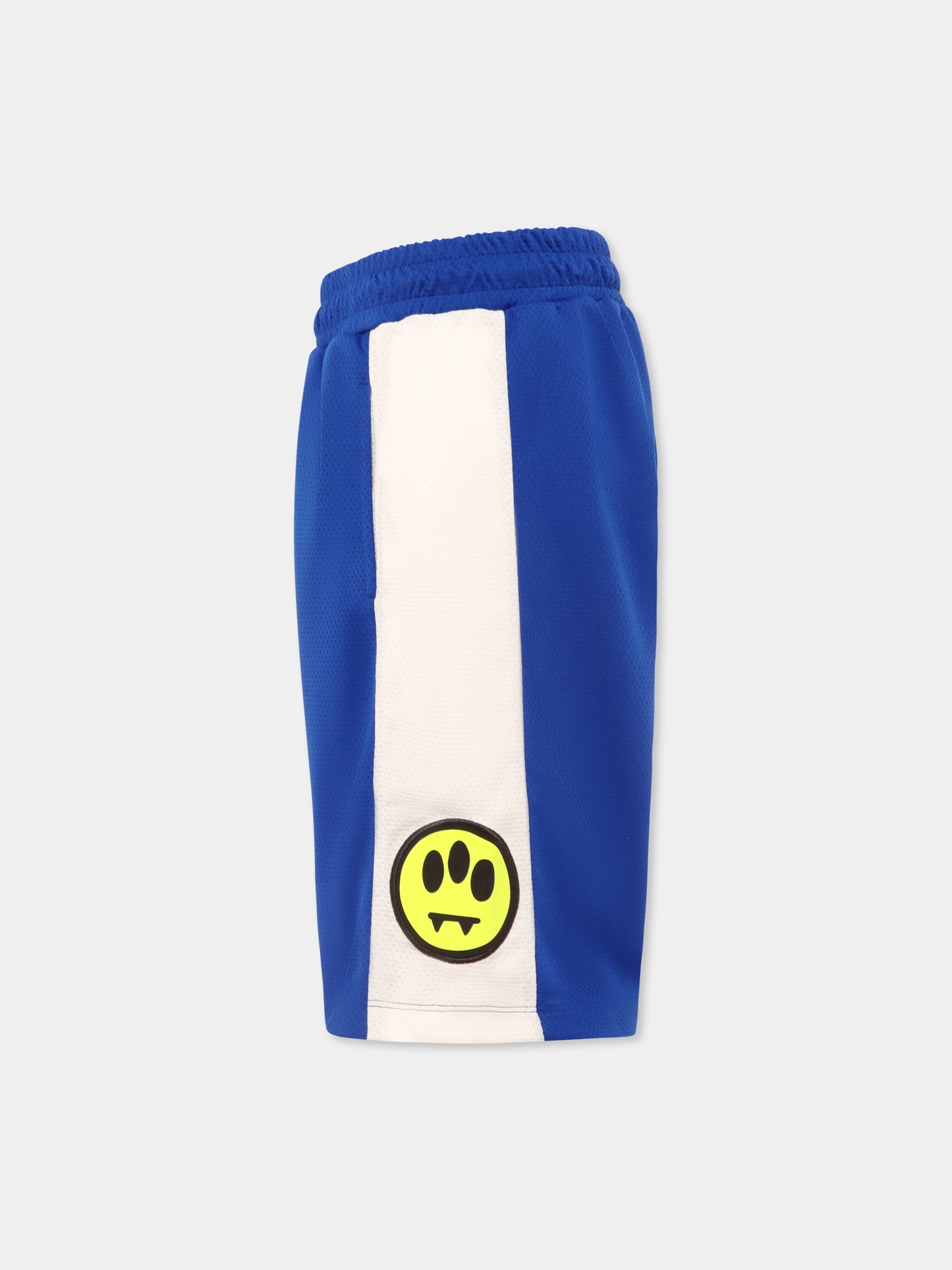Shorts blu per bambini con smile