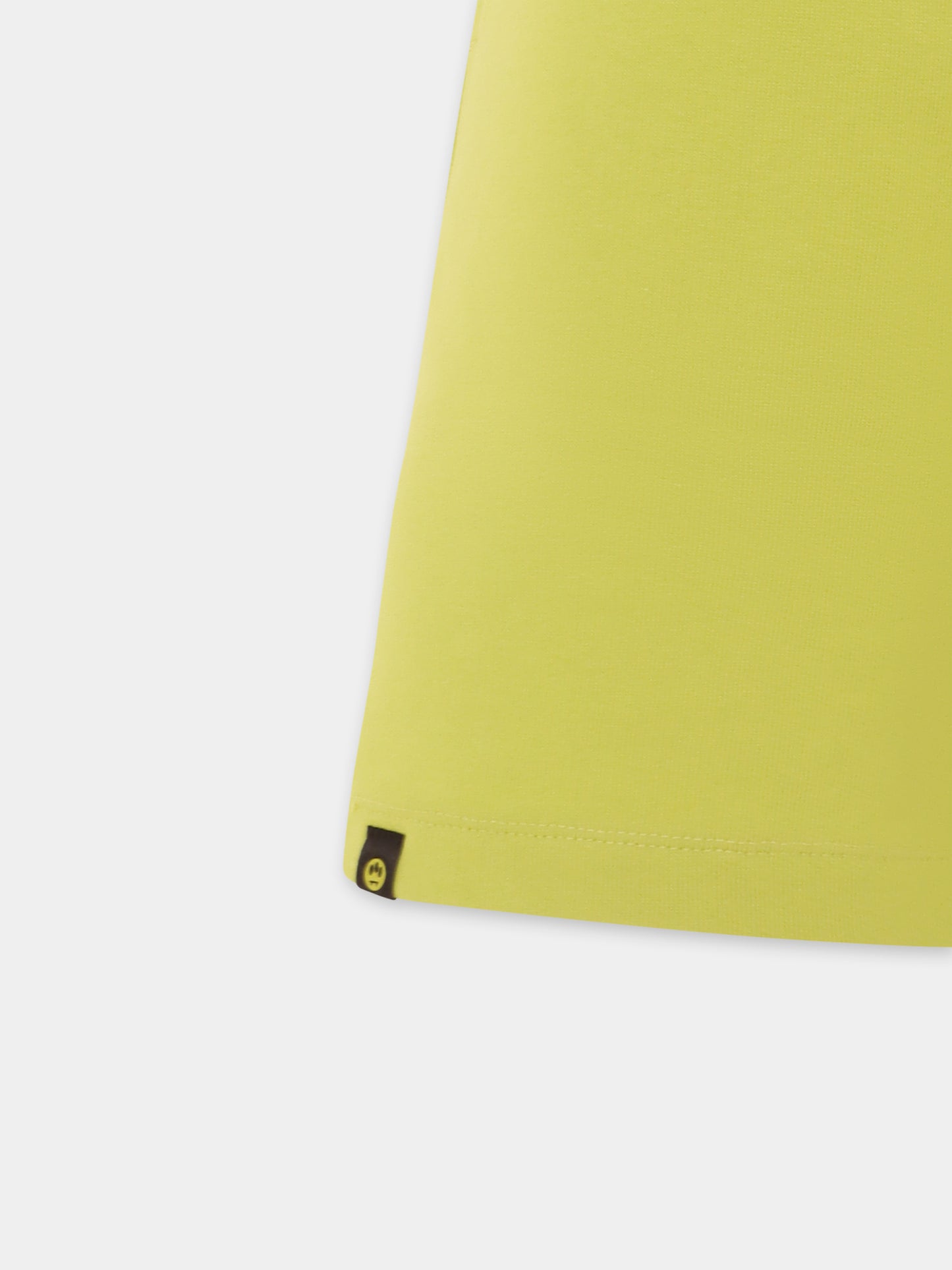 Shorts verdi per bambini con stampa Bear