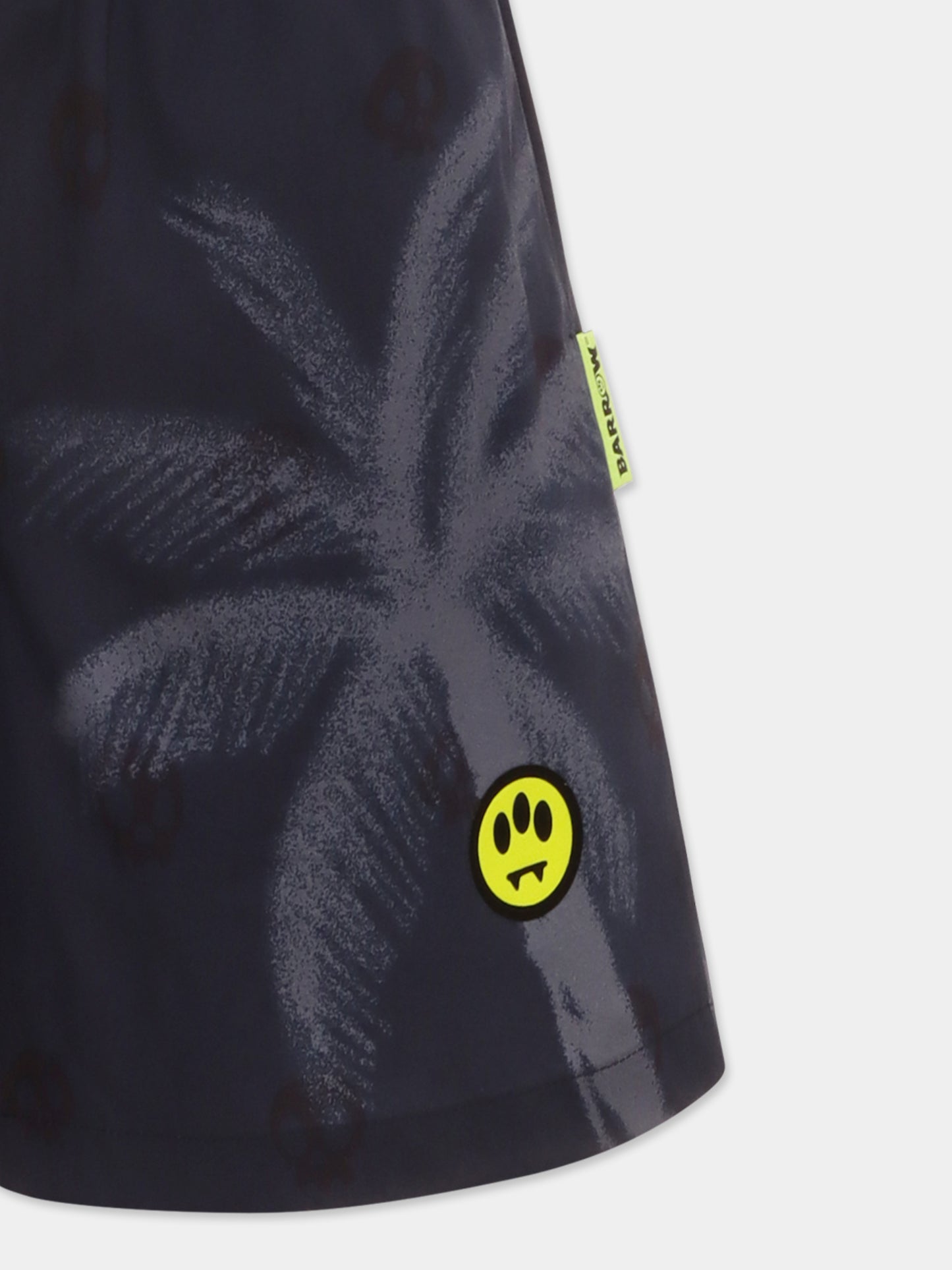 Shorts blu per bambini con smile