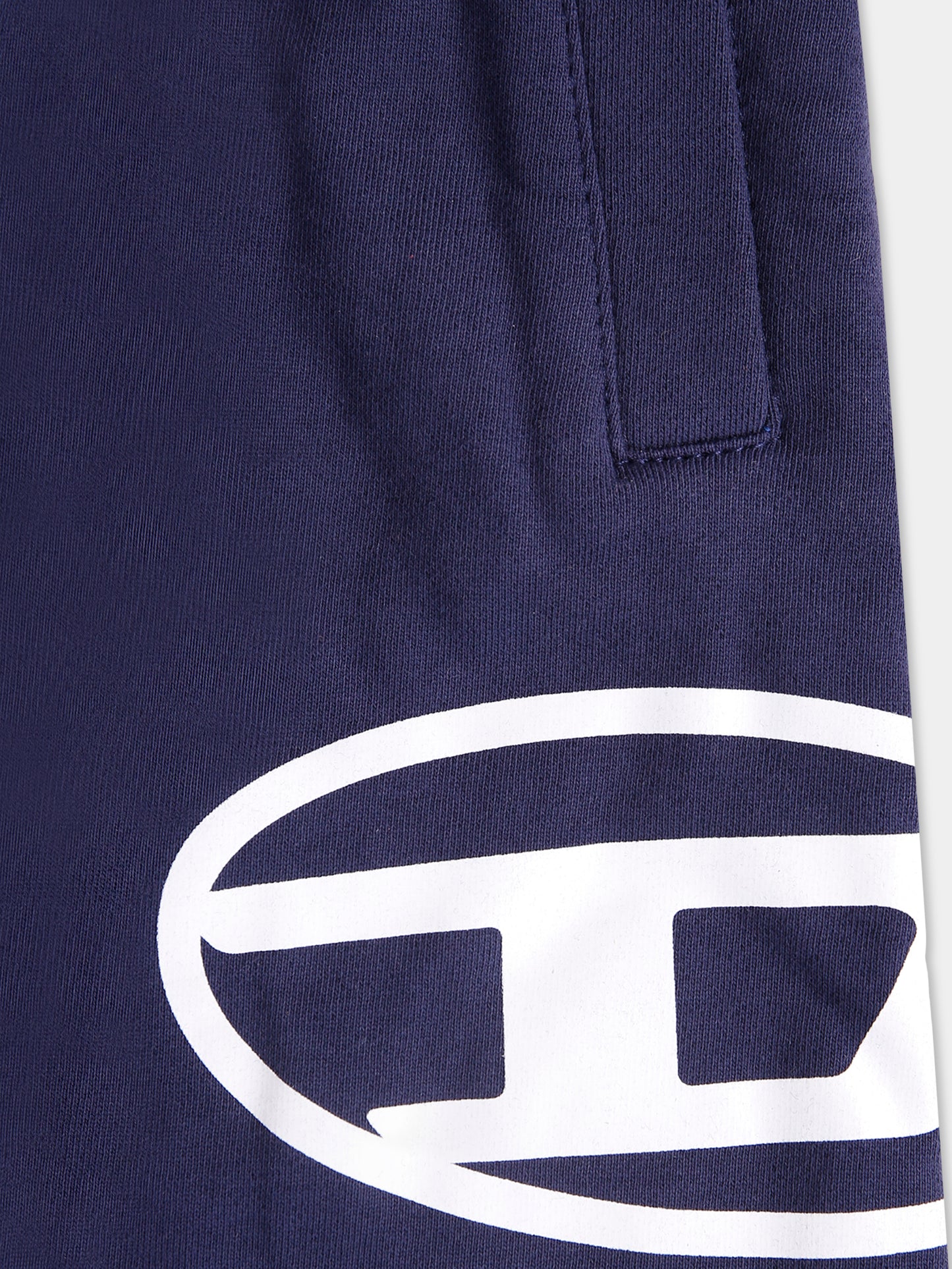 Pantaloni blu per neonato con logo,Diesel,K00506 KYAVF K8AT