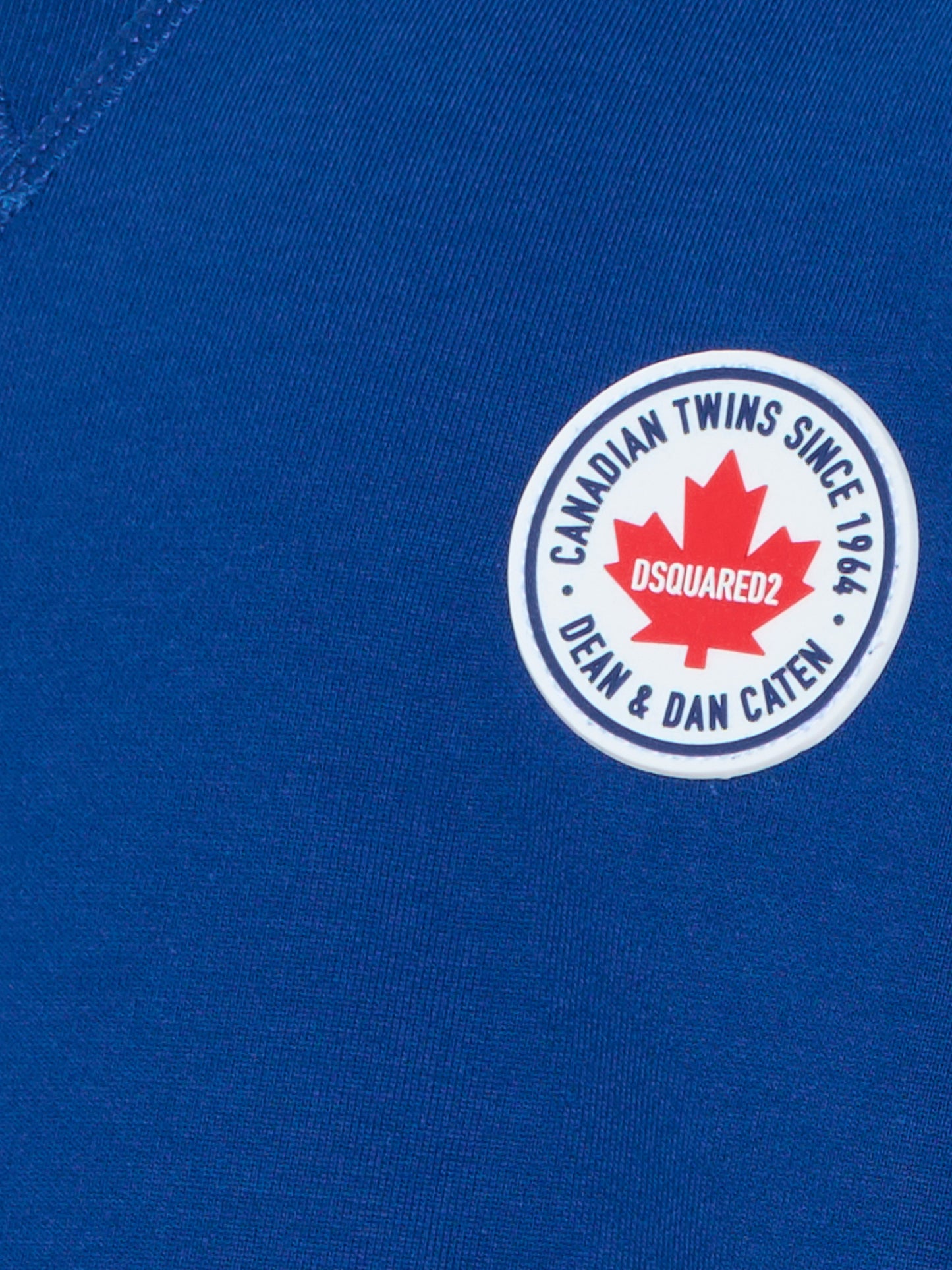 Felpa blu per bambino con logo,Dsquared2,DQ3182 D0094 DQ865