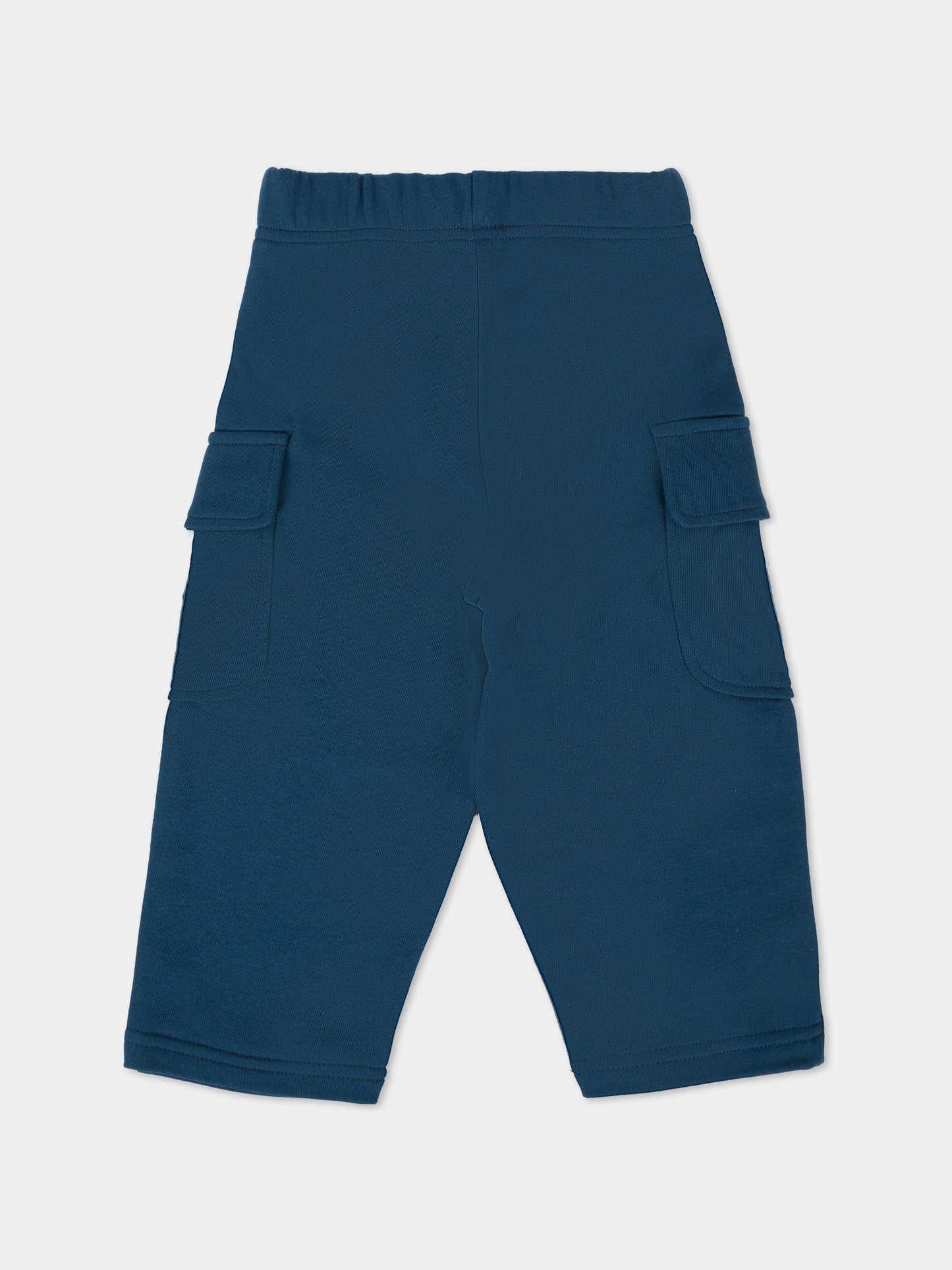 Pantaloni blu per neonato con logo,Diesel,K00687-KYAVF-K851