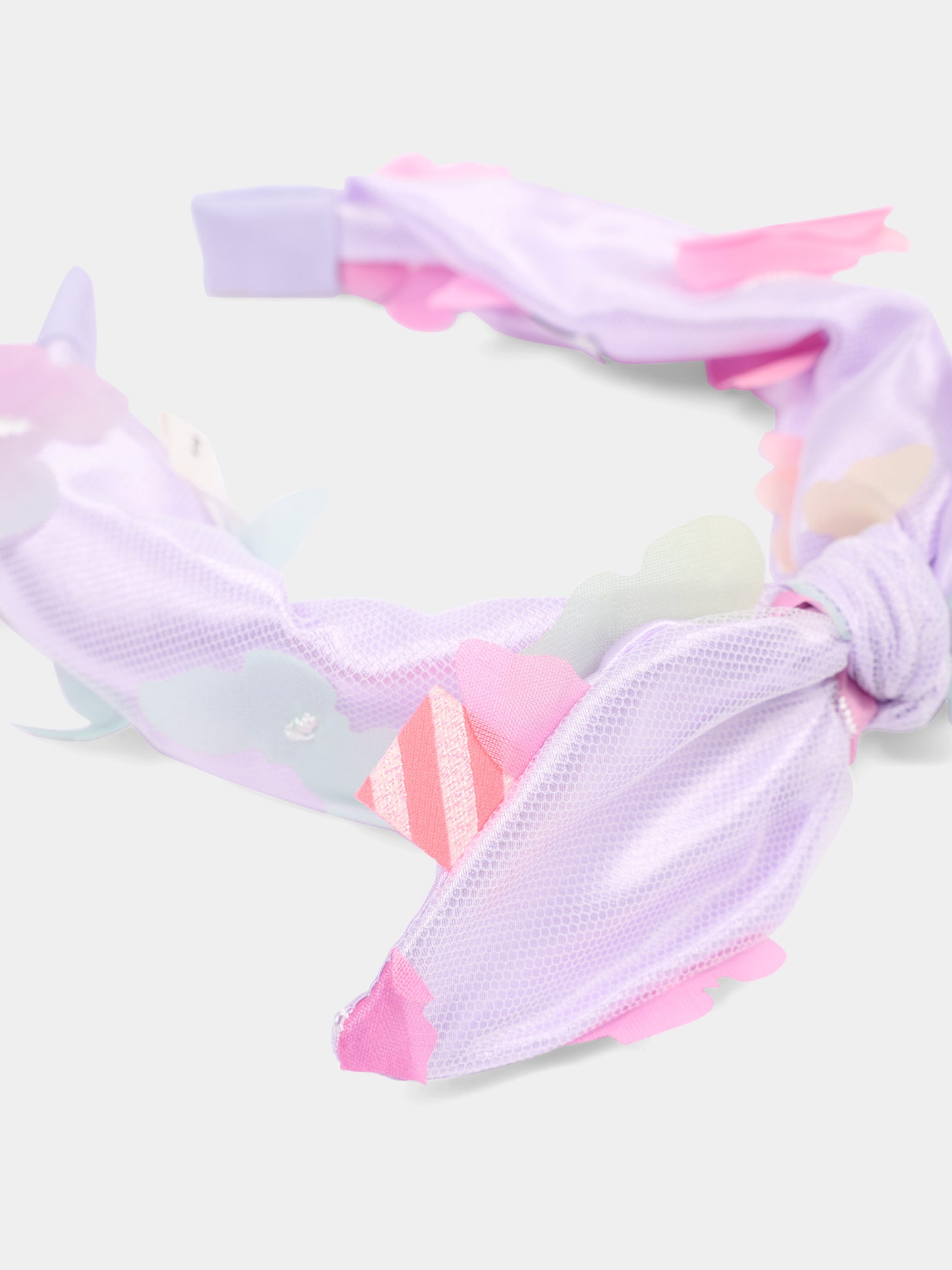 Cerchietto lilla per bambina con farfalle,Billieblush,U22059 Z41