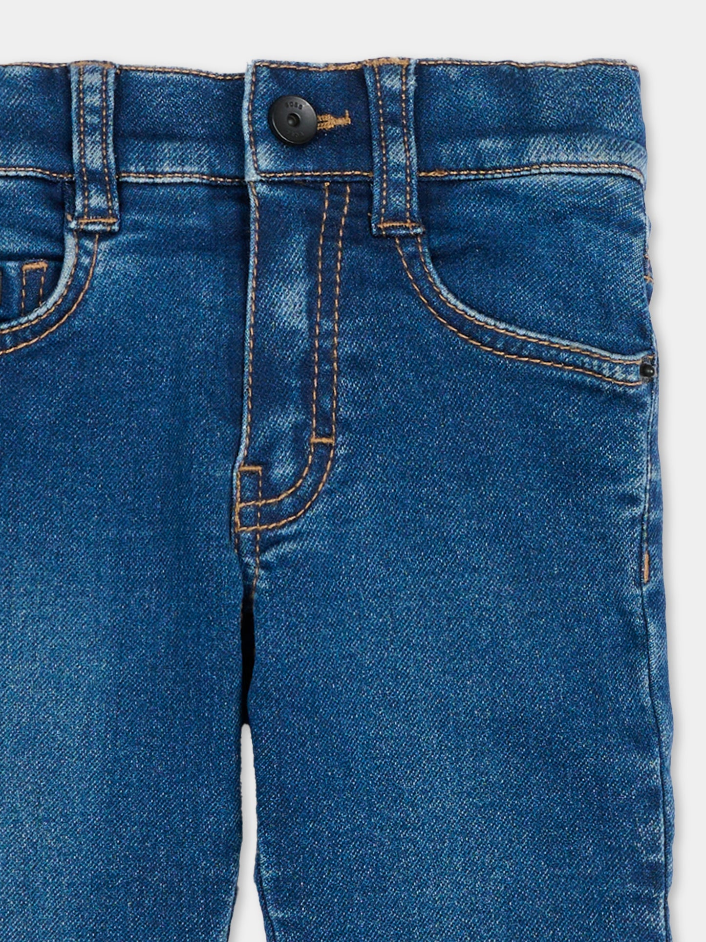 Jeans denim per neonato con logo,Boss,J52857 Z78