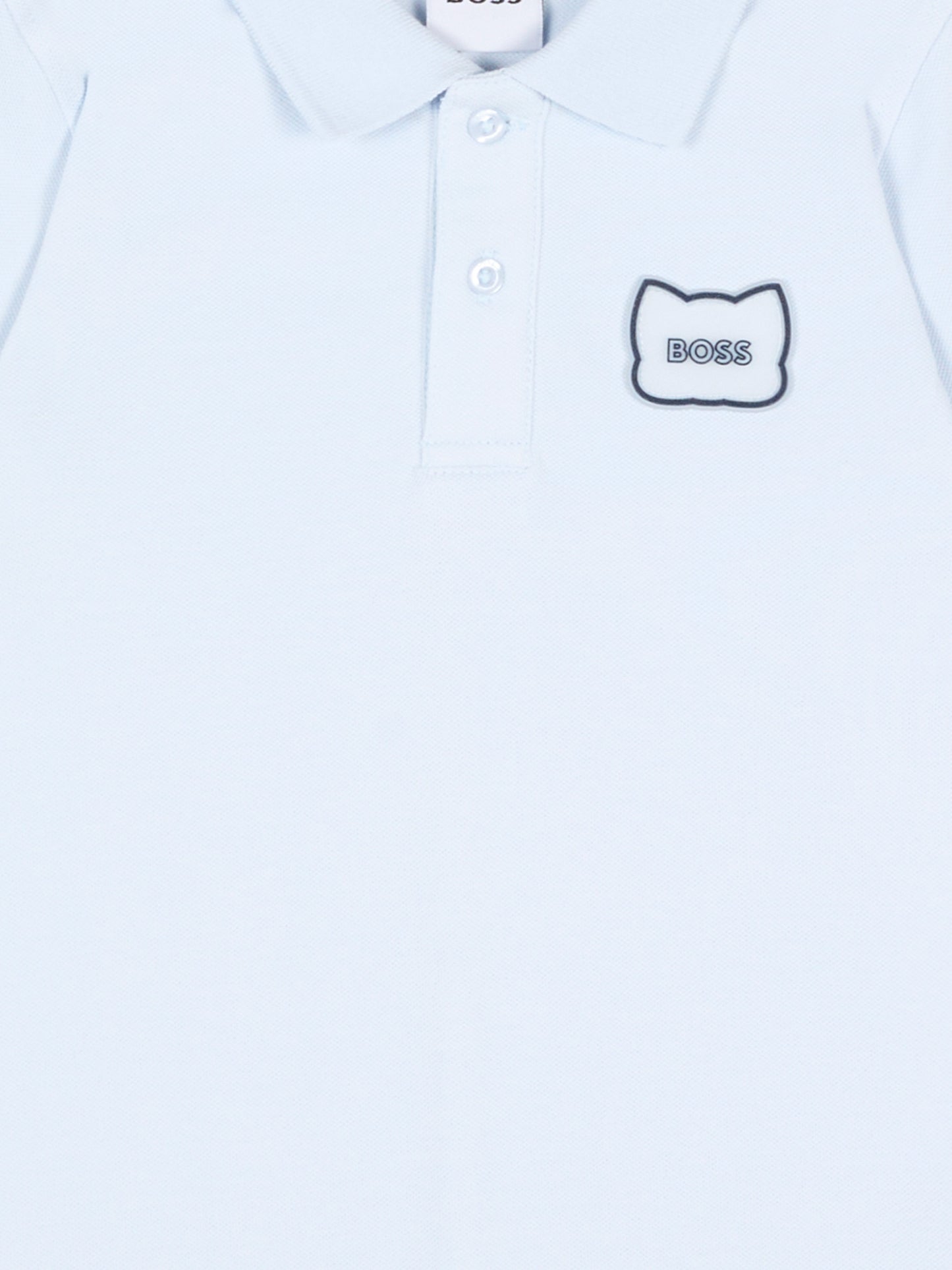 Pagliaccetto celeste per neonato con logo,Boss,J53033 771