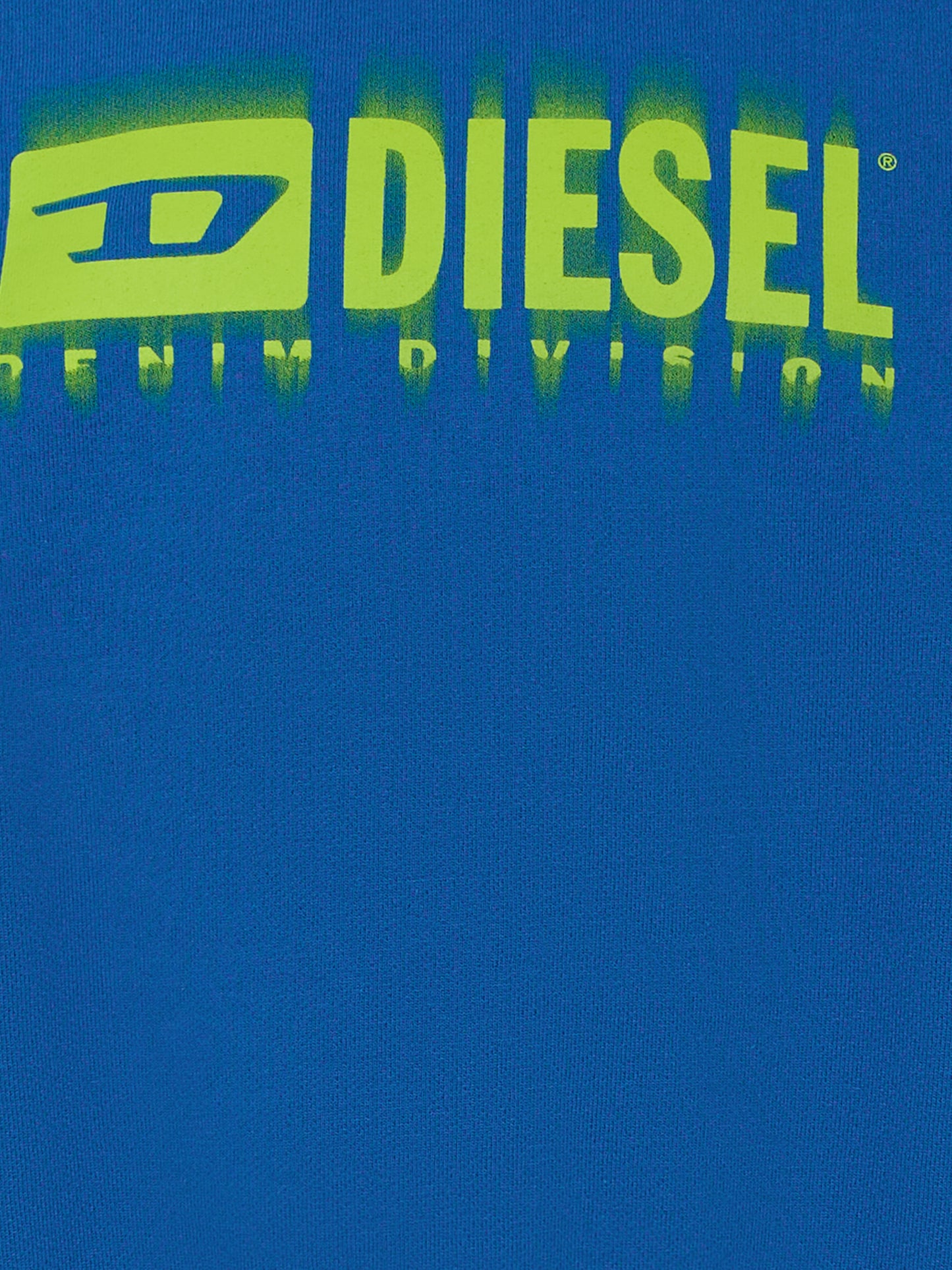 Felpa azzurra per bambino con logo,Diesel,J02040 KYAVF K823