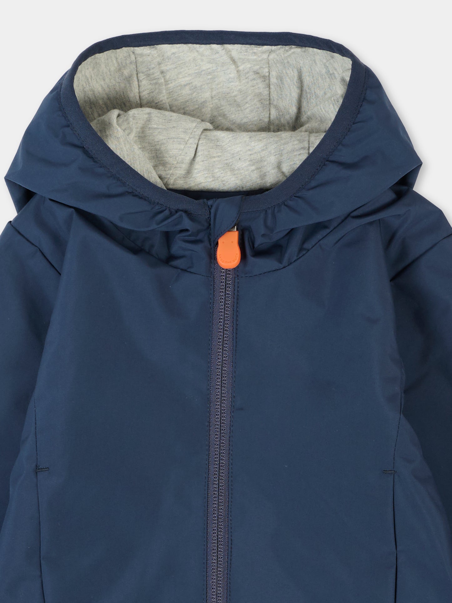 Giacca a vento Coco blu per neonato con logo,Save The Duck Kids,I30006X WIND20 9000