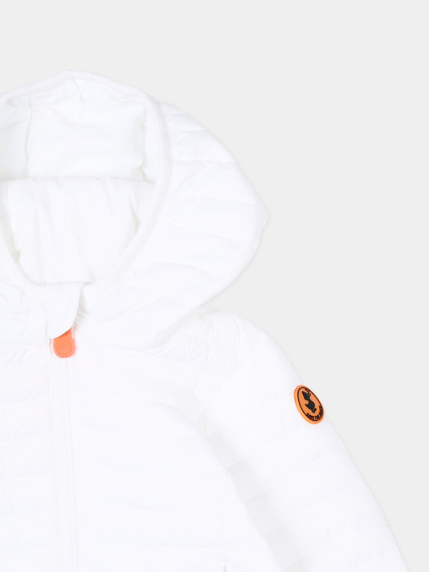 Piumino bianco Nene per neonati con logo,Save The Duck Kids,I30003X GIGA22 00000