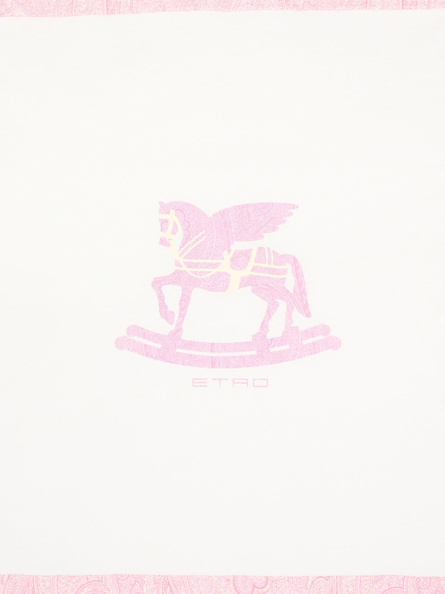 Coperta avorio per neonata con logo,Etro,GY0520-Z3672 102RS