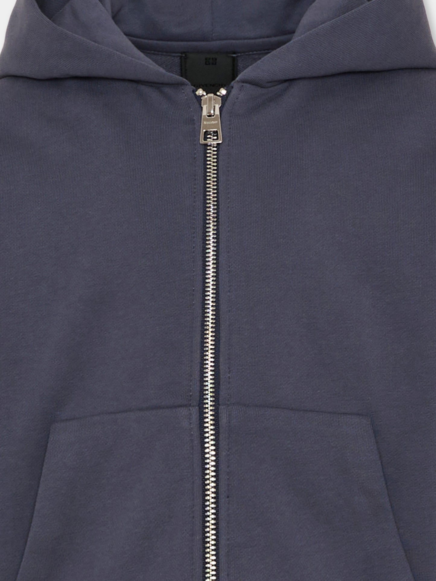 Felpa grigia per bambino con logo,Givenchy Kids,H31215 061