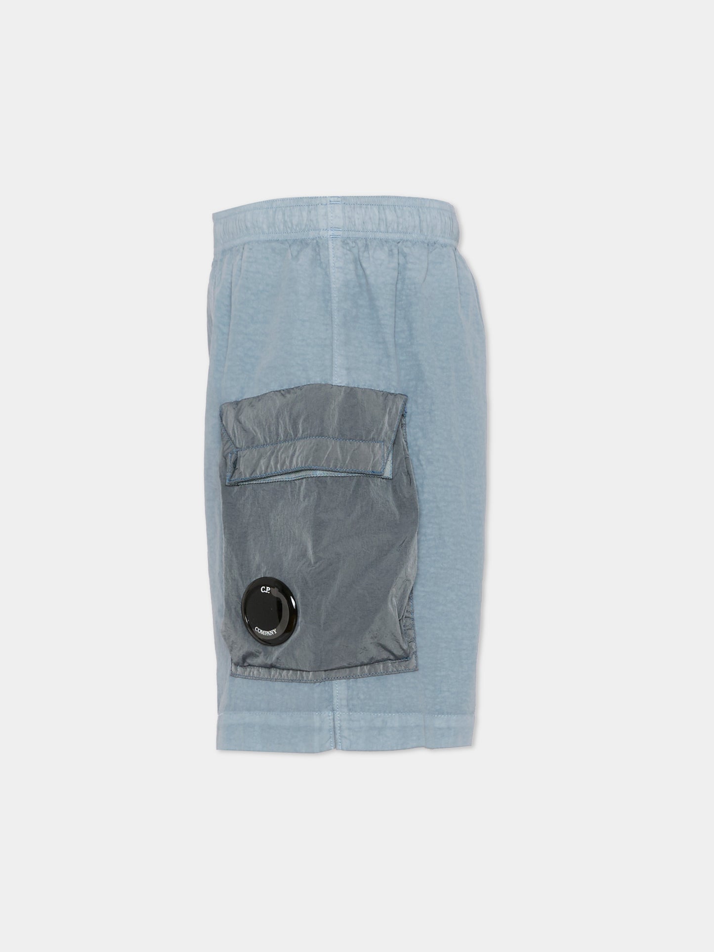 Boxer mare blu per bambino con lente,C. P. Company,CUL007-L3C17 42210