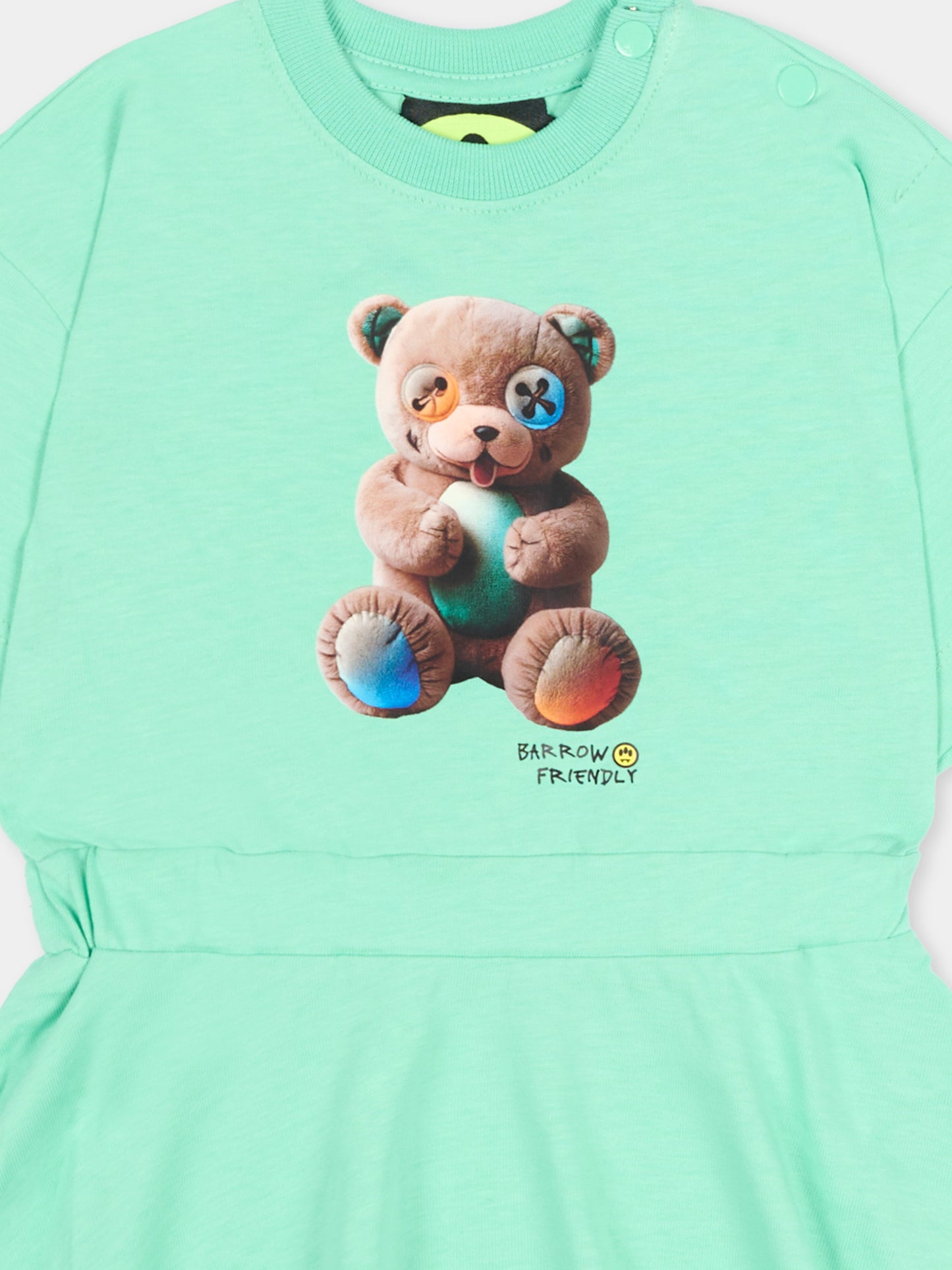 Vestito verde per neonata con Teddy Bear,Barrow,S6BKNGDR206 087
