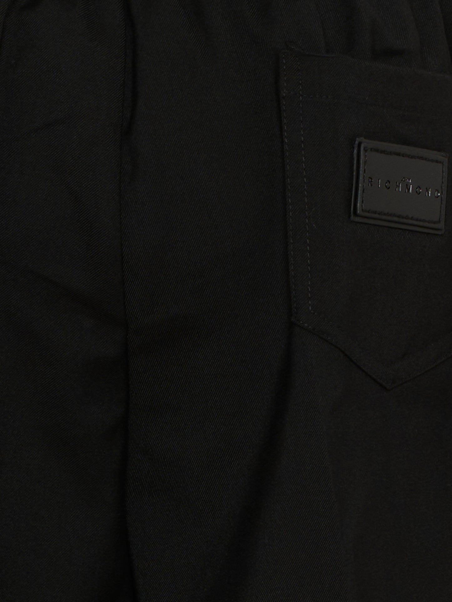 Shorts casual neri per bambino,Richmond,RBP26242BE BLACK