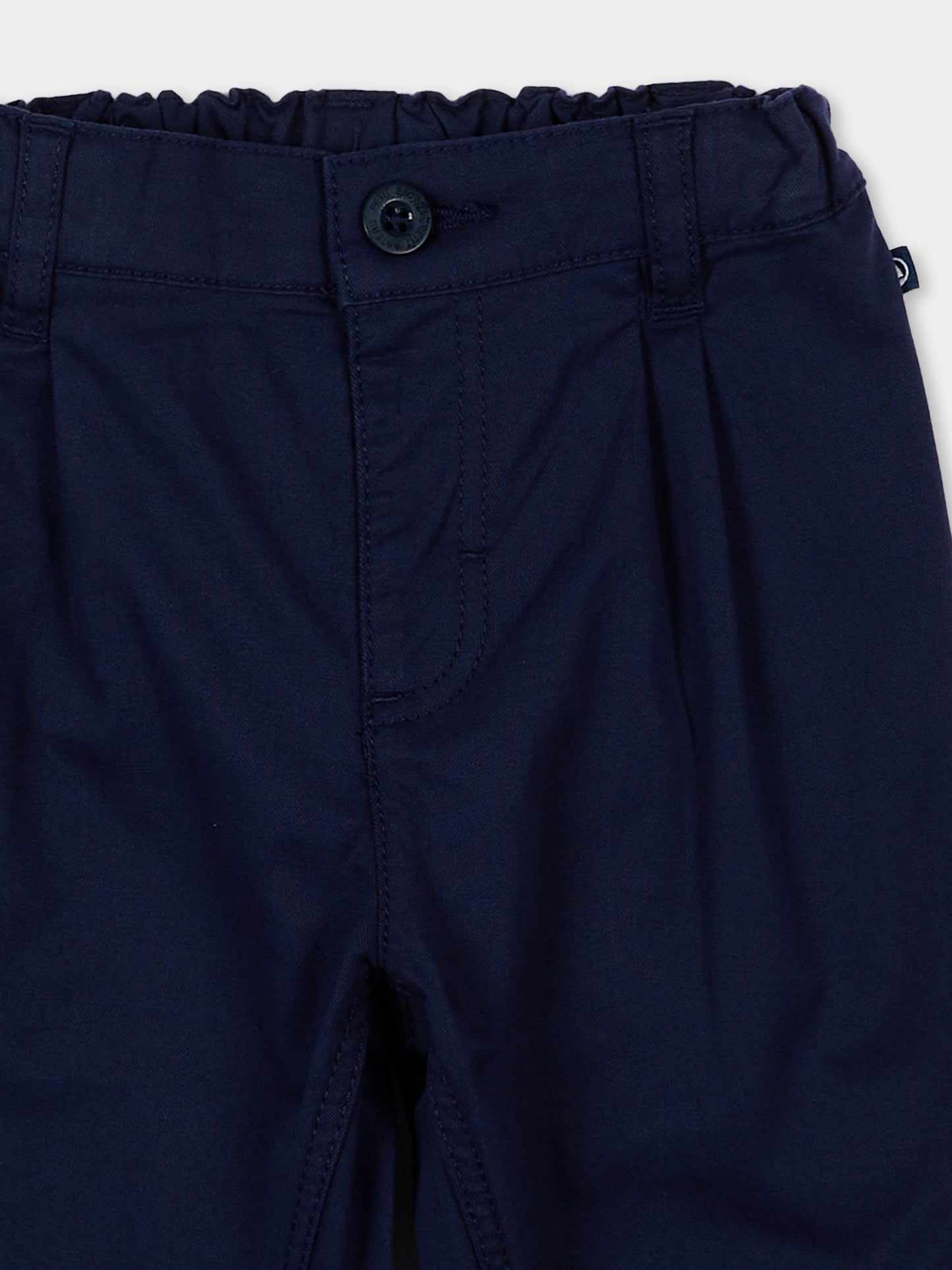 Pantaloni blu per neonato,Petit Bateau,A0FQ6 SOIR 01