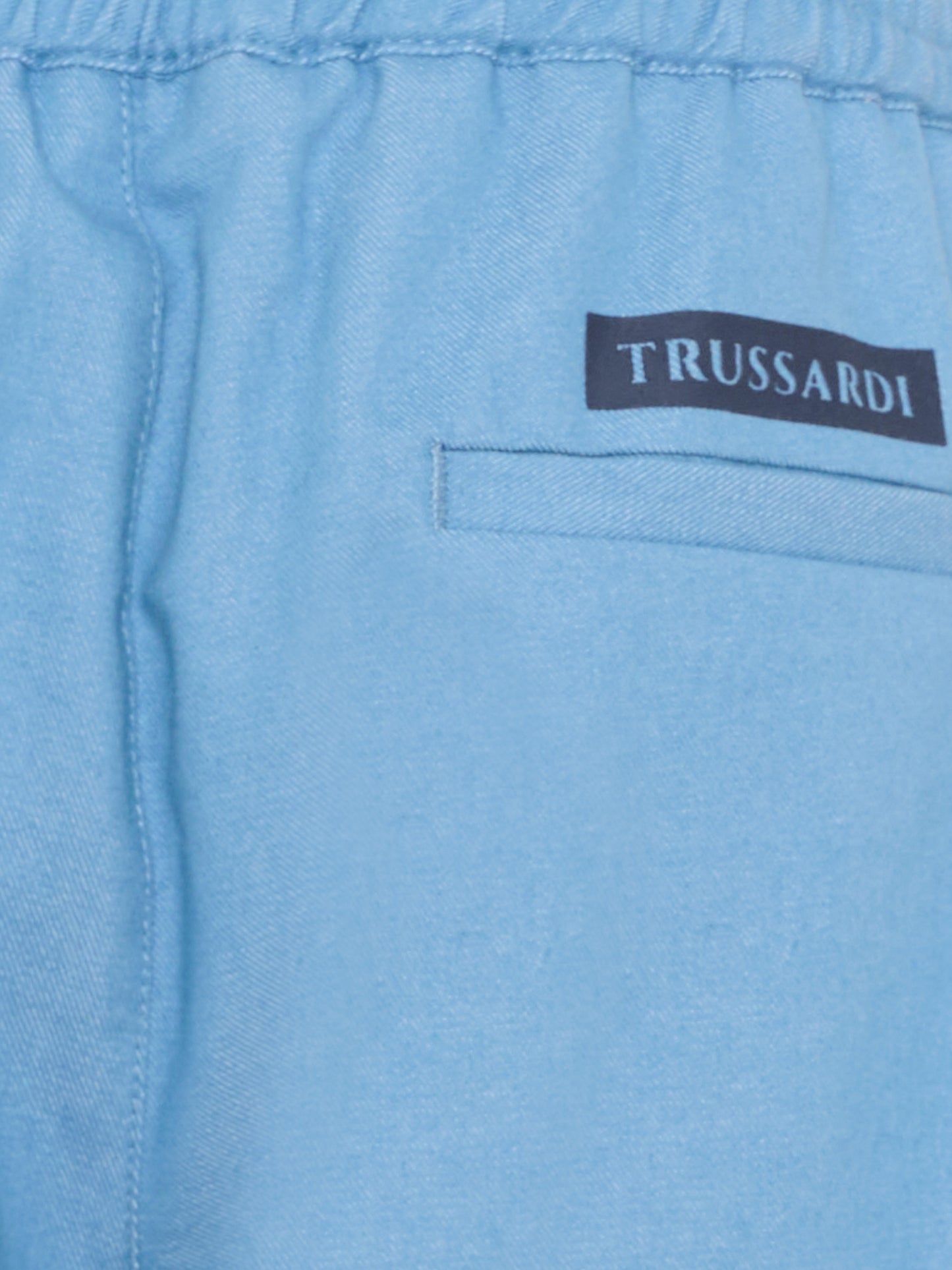 Jeans denim per bambino con logo,Trussardi Junior,TBP26169JE DENIM BLUE BEL AIR