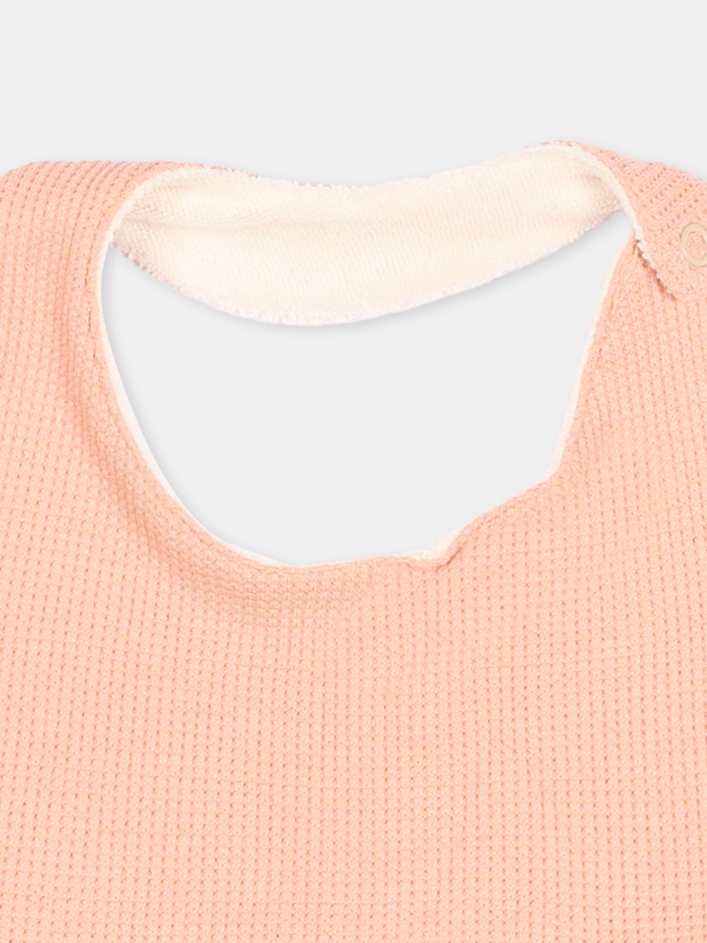 Bavaglino rosa per neonata,Bamboom,1154TE00072 CORAL