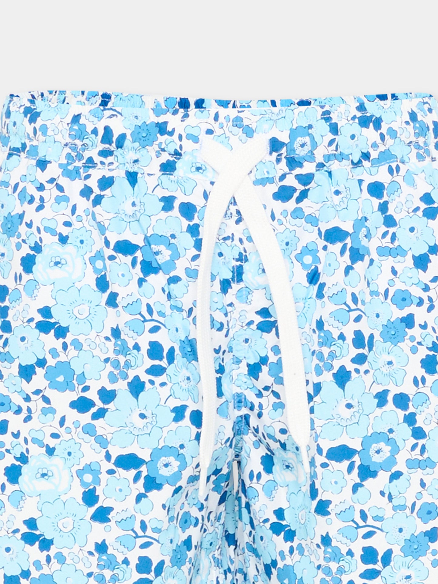 Boxer mare azzurro per bambino floreale,Pesciolino Rosso,M3 S 177