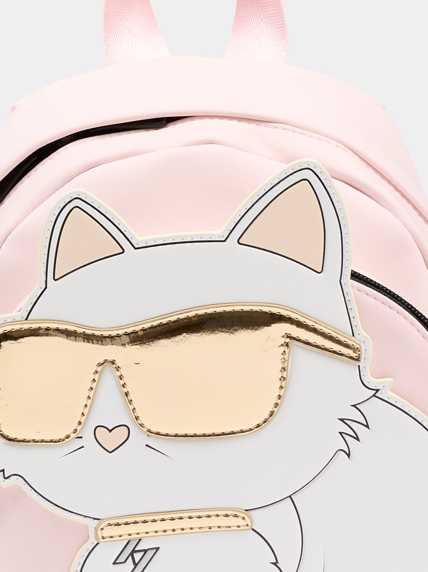 Zaino rosa per bambina con Choupette,Karl Lagerfeld Kids,Z31203 46F