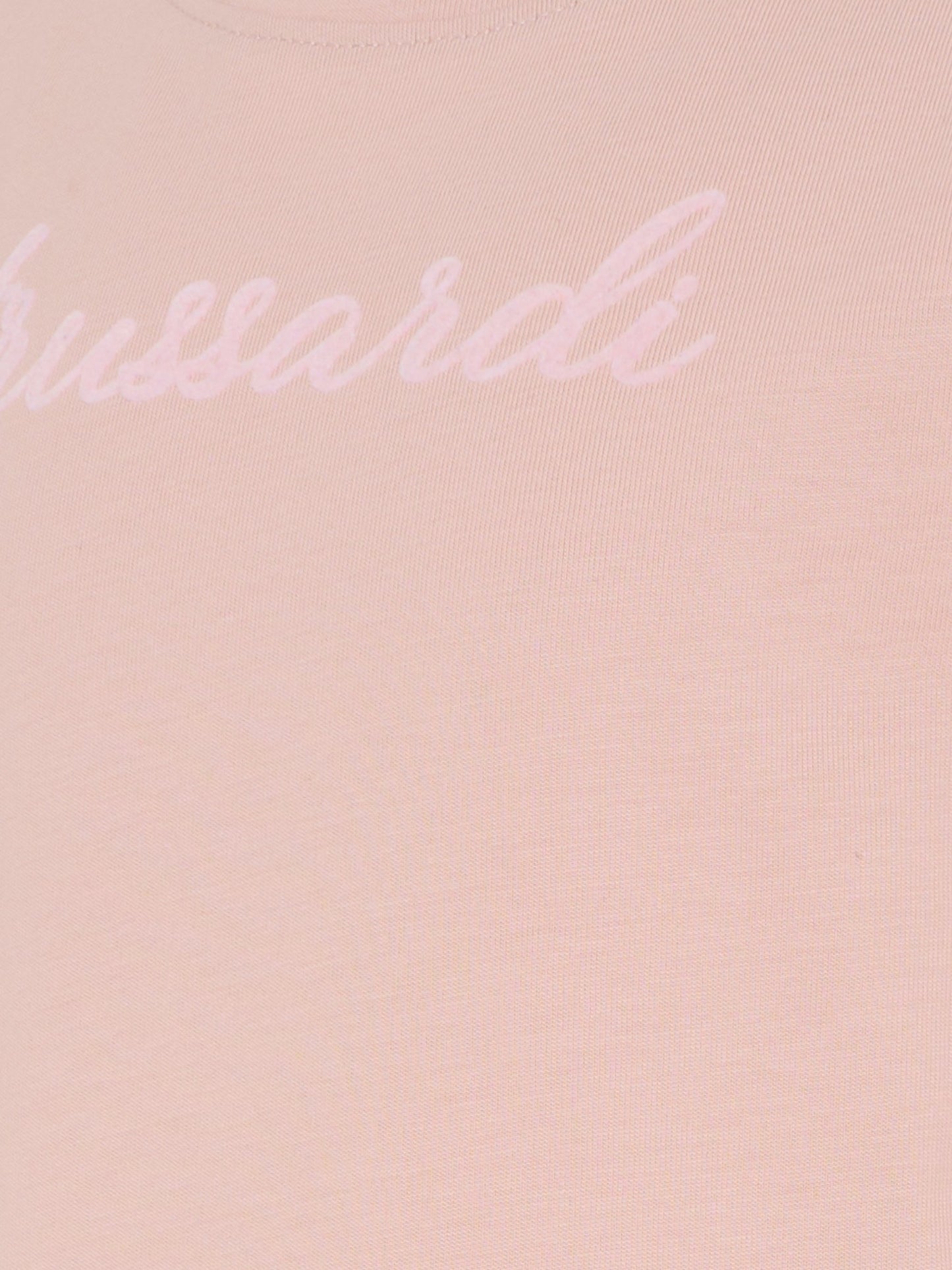 T-shirt rosa per bambina con logo,Trussardi Junior,TGA25002TS ROSE SMOKE