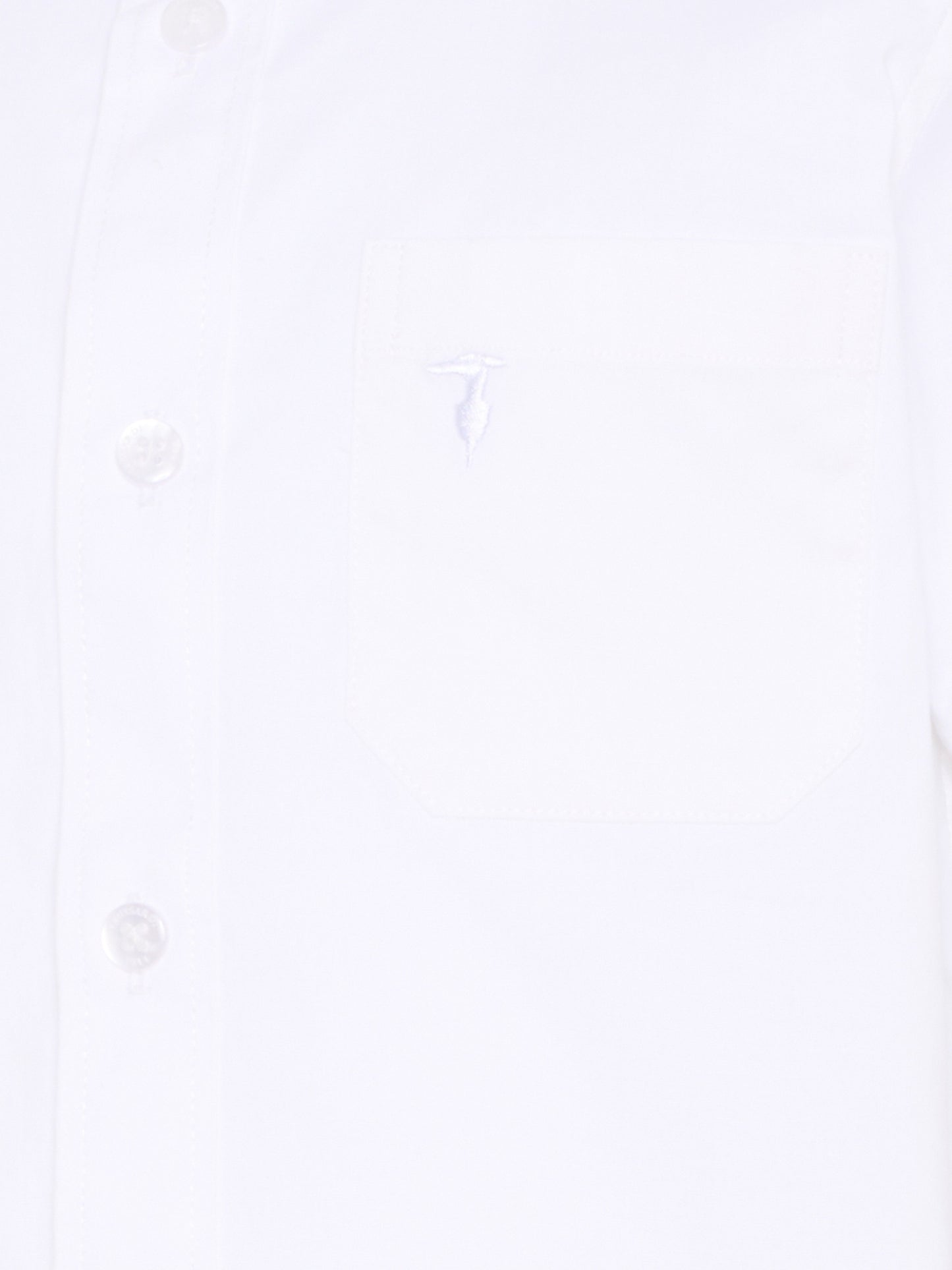 Camicia bianca con levriero per bambino,Trussardi Junior,TBP26029CA WHITE
