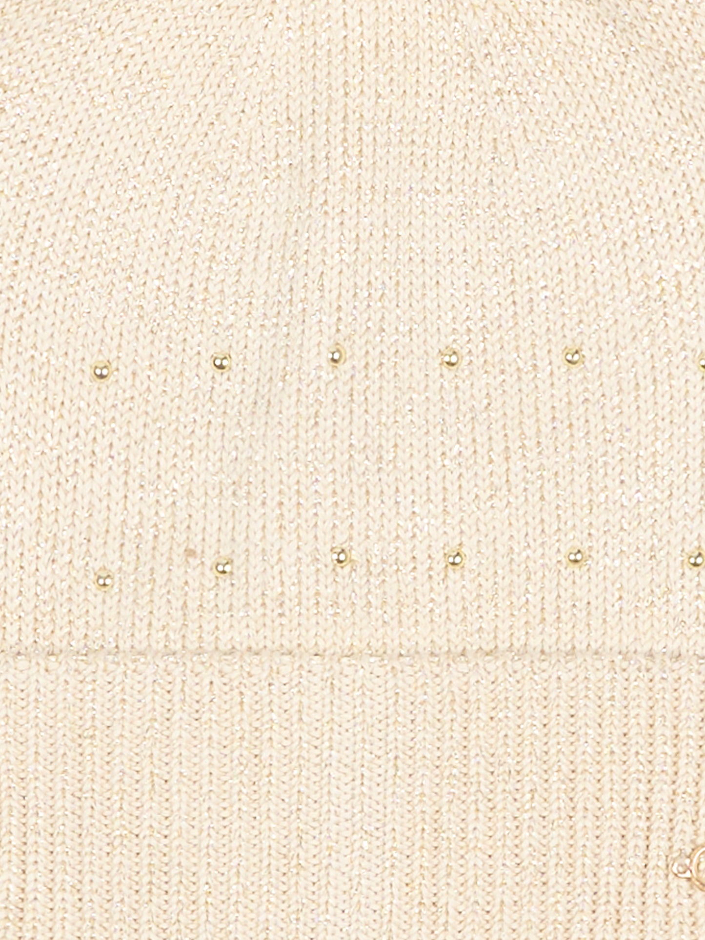 Berretto oro per bambina con logo,Michael Kors,R30518 Z99