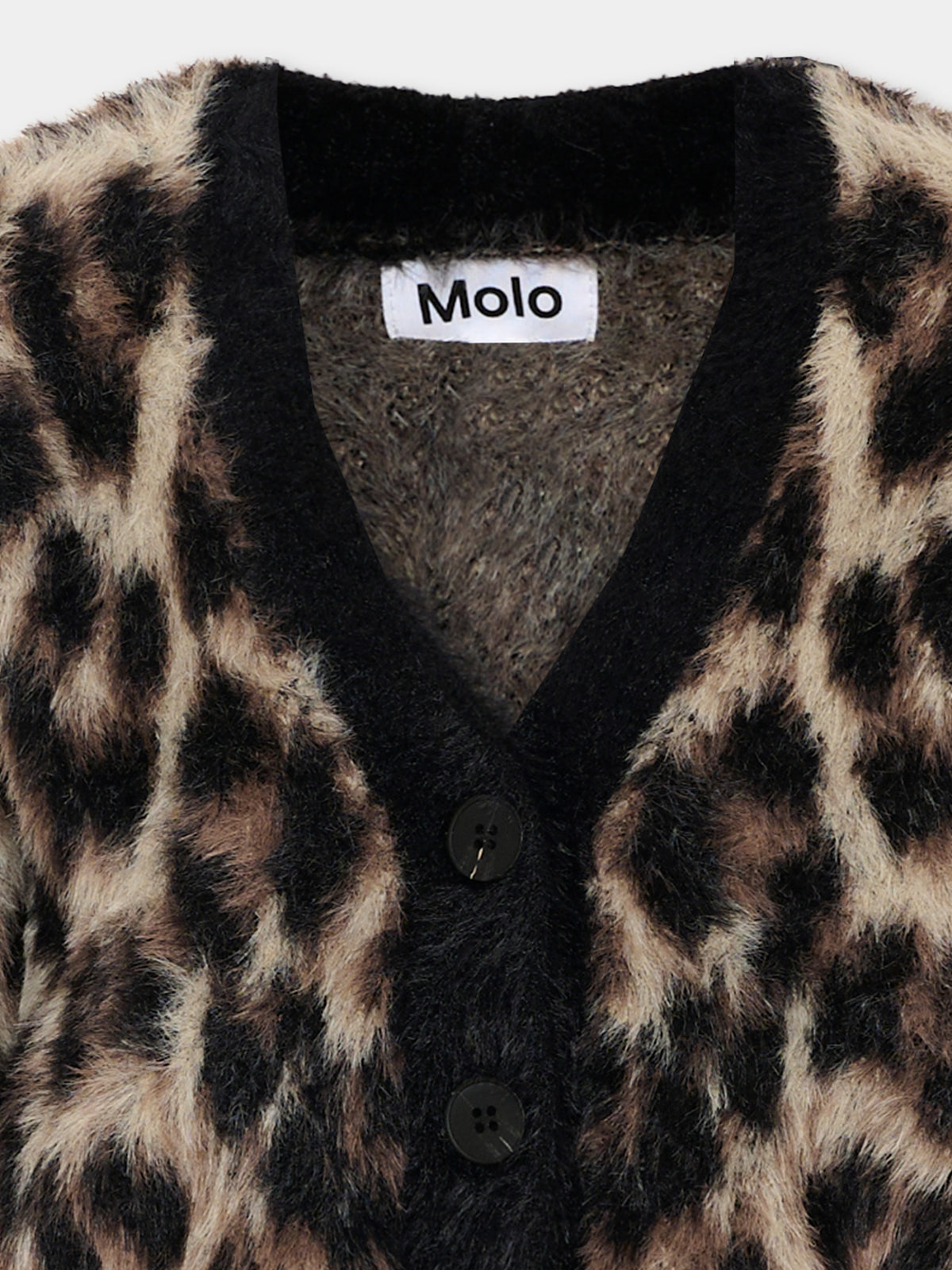 Cardigan marrone Gilly per bambina,Molo,2W26K311 9783