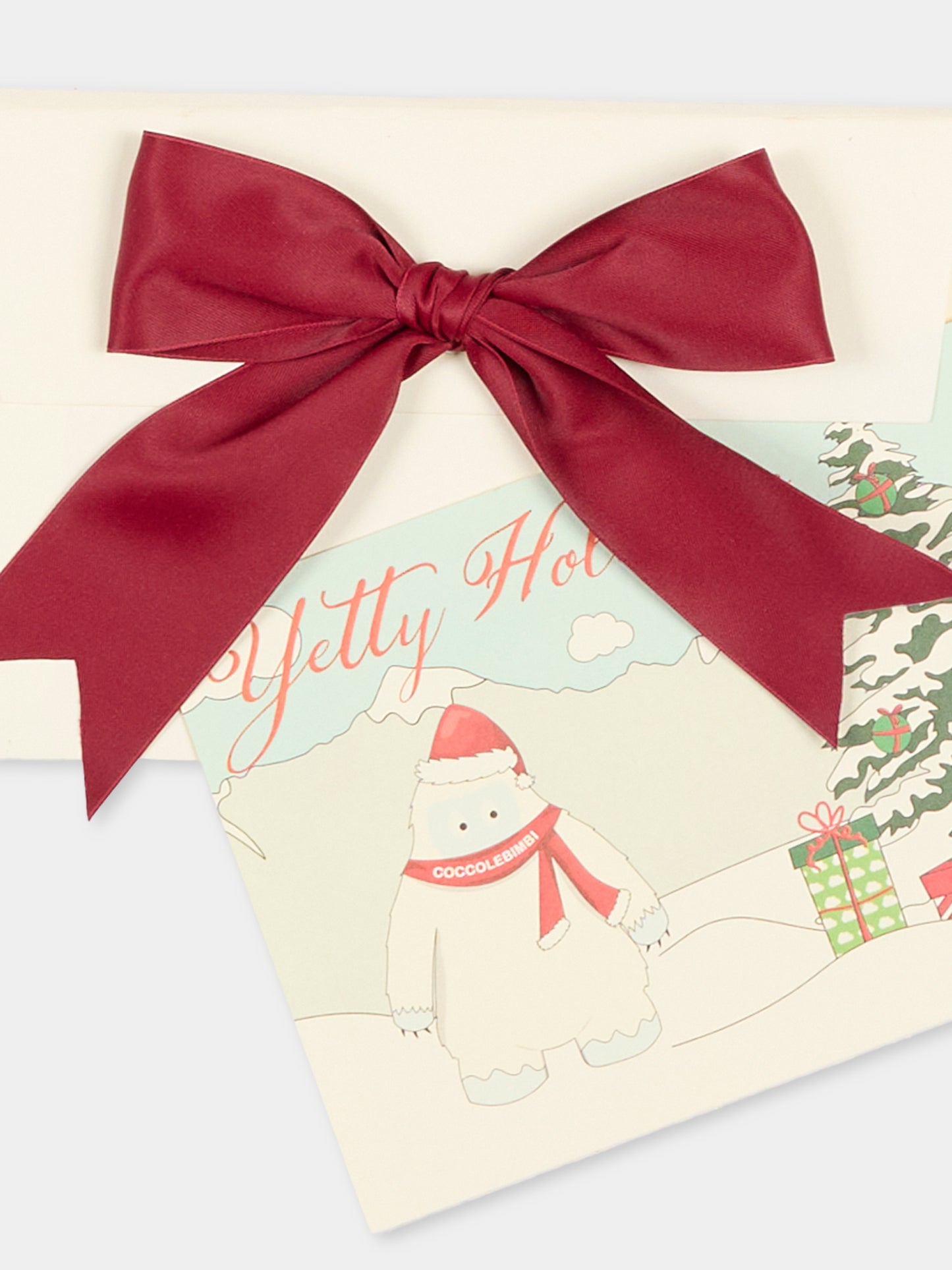 Cartolina di auguri Yetty Holidays,Coccolebimbi Limited,CARTOLINA DI AUGURI YETTY HOLIDAYS