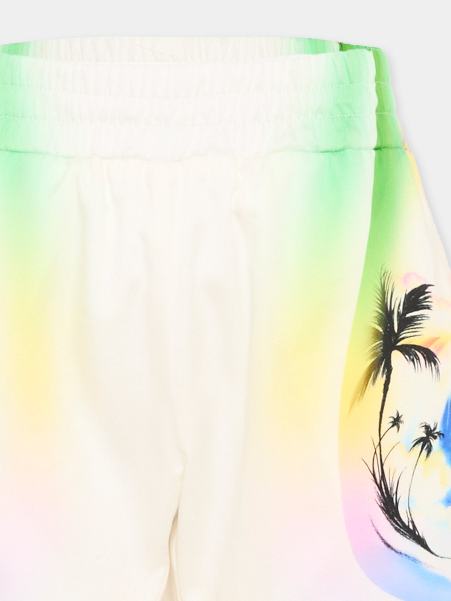 Shorts multicolor per bambino con palme,Casablanca,K PF26 TR 317 01