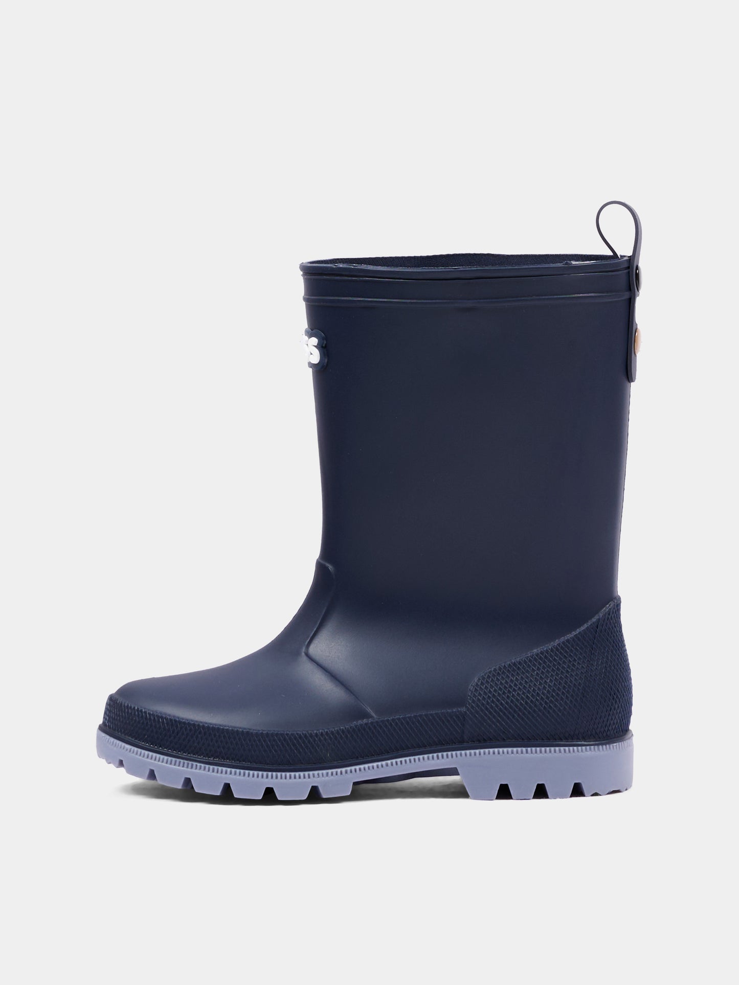 Stivali Pioggia blu per bambino logo,Boss,J53549 849